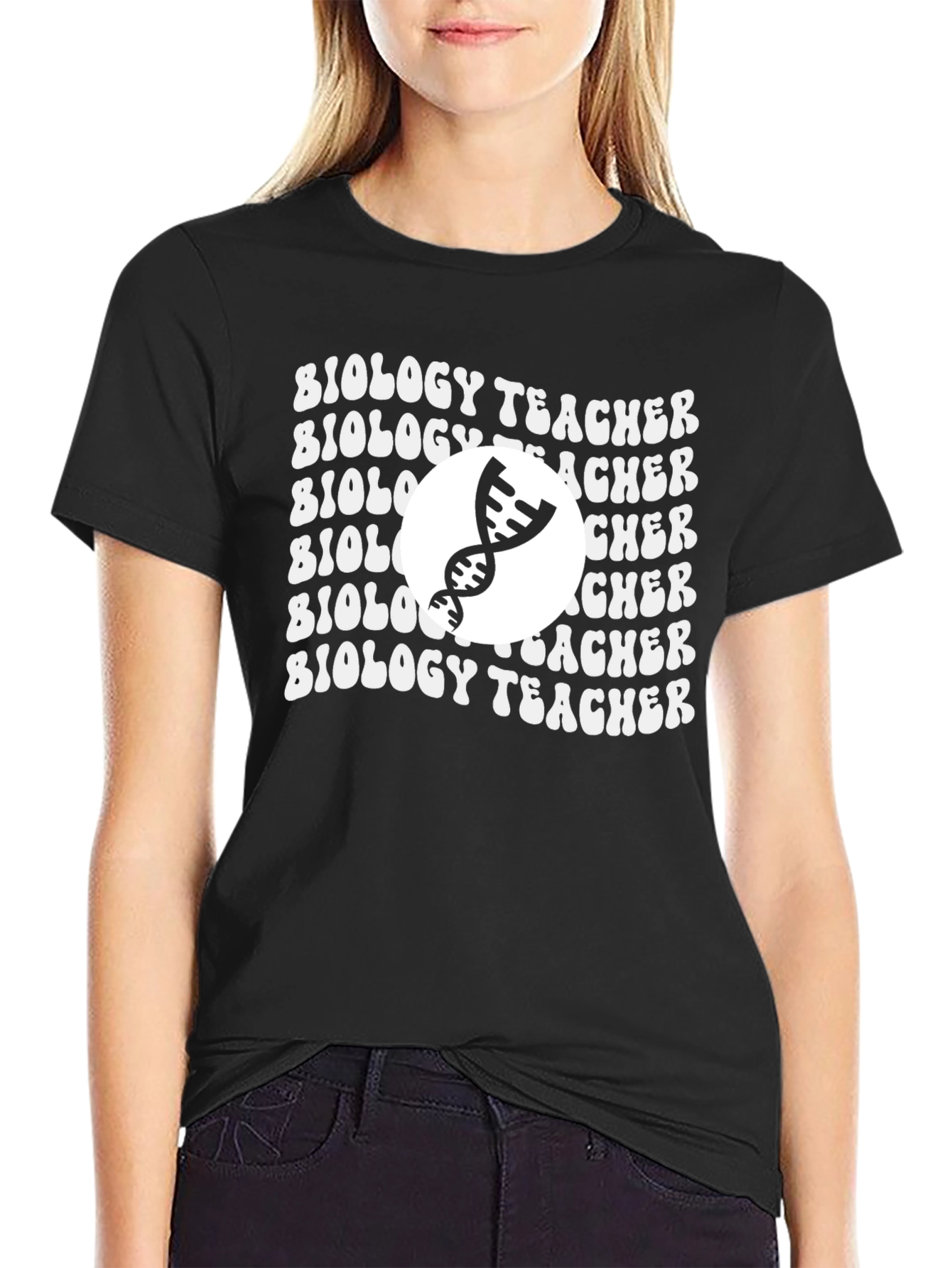 Biology Teacher DNA Graphic Tee