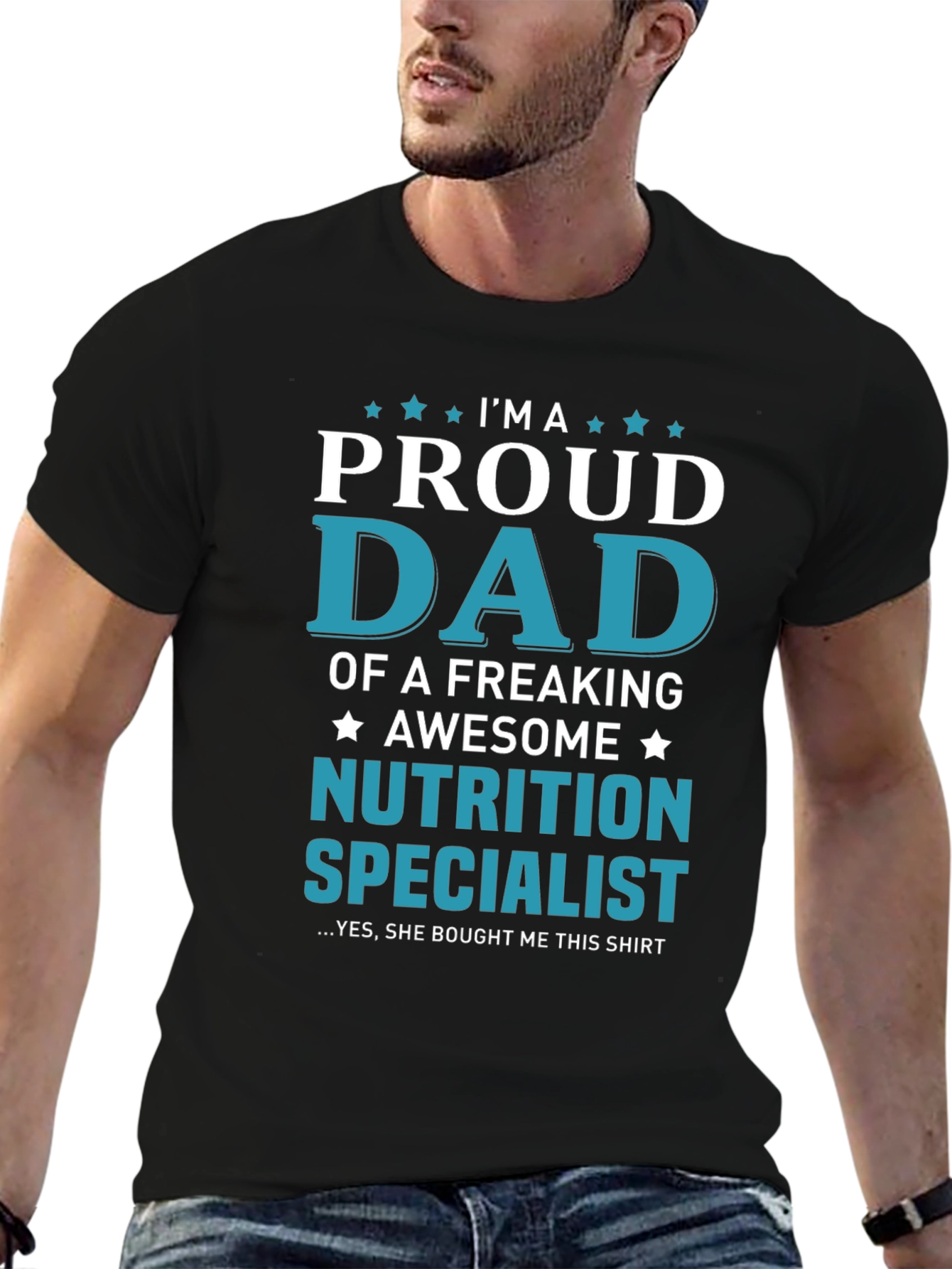 Proud Dad of Nutrition Specialist T-Shirt