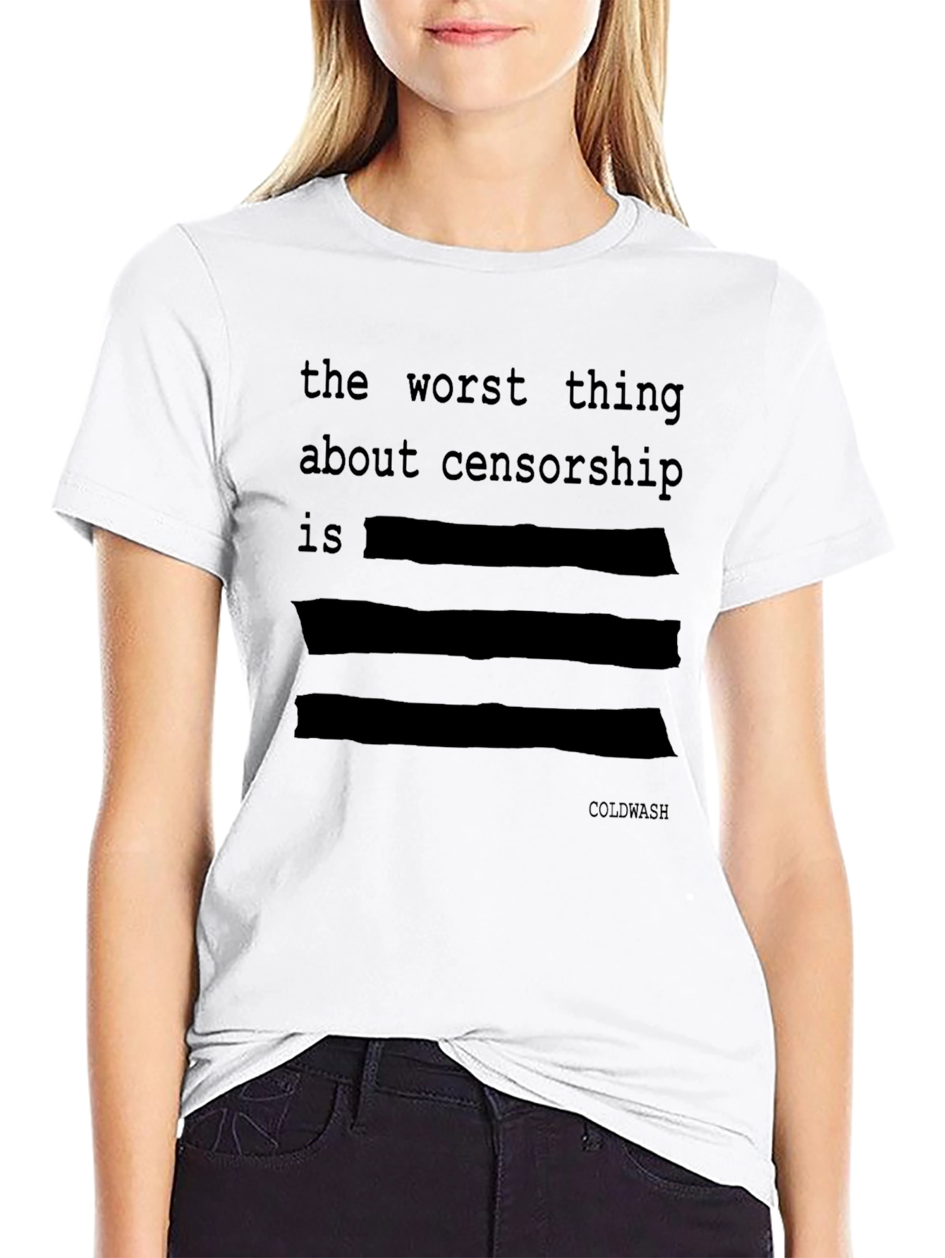 Censorship Humor T-Shirt - Bold Statement Tee