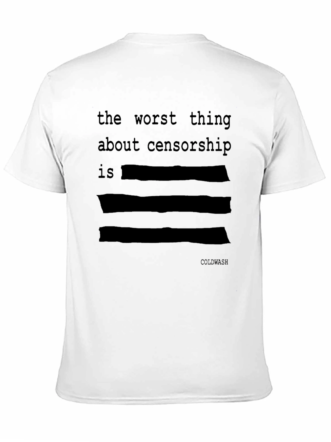Censorship Humor T-Shirt - Bold Statement Tee