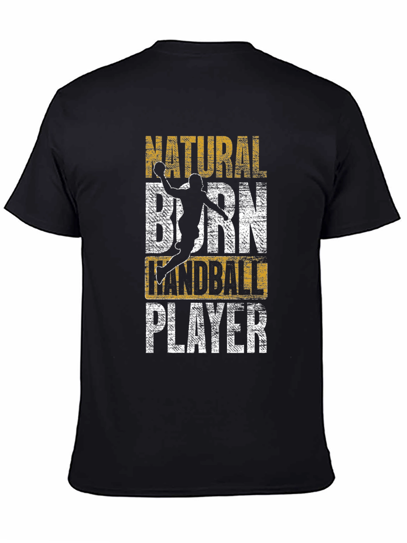 Natural Born Handball Player Graphic Tee