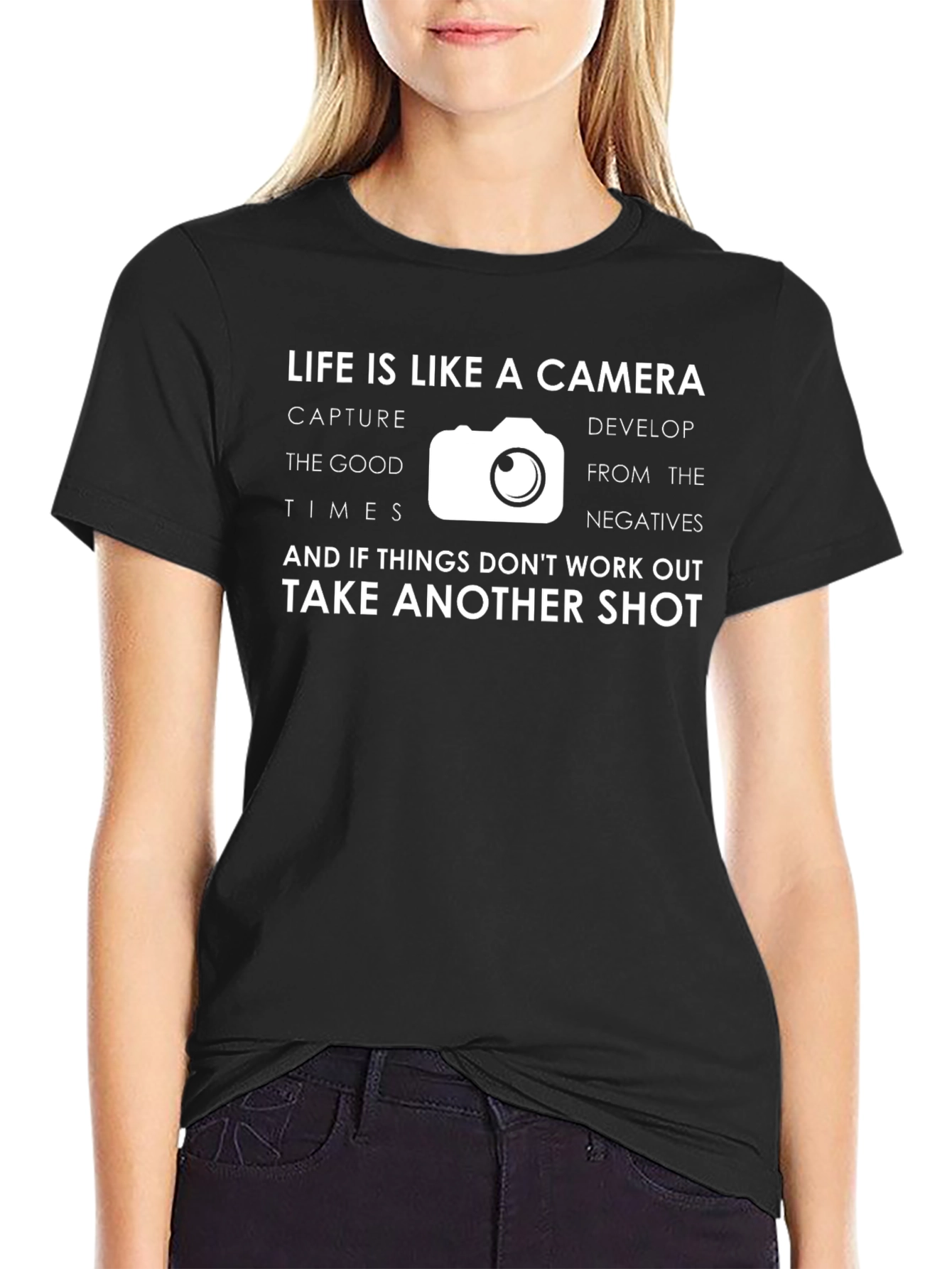 Life is Like a Camera Graphic T-Shirt