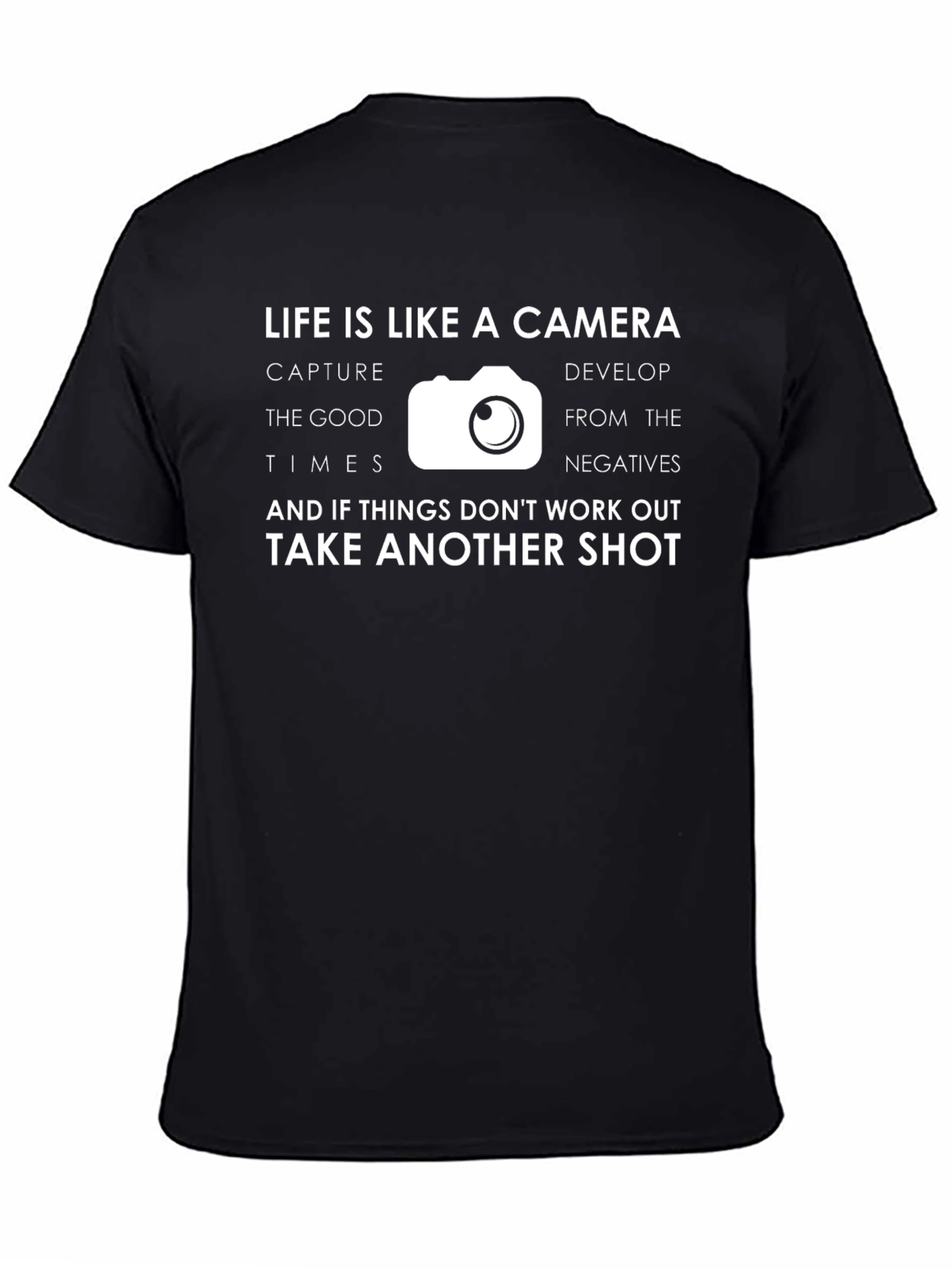 Life is Like a Camera Graphic T-Shirt