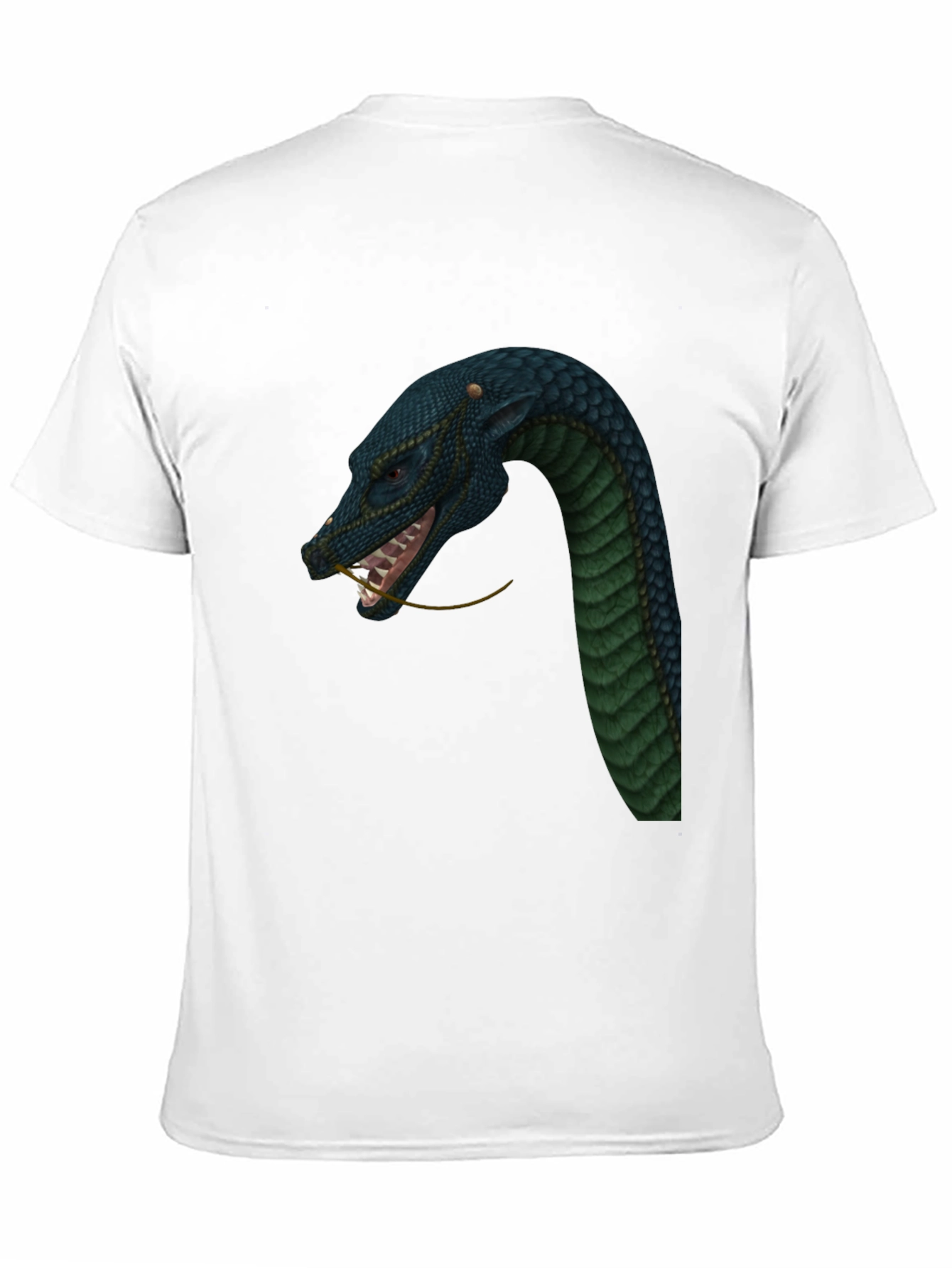 Dragon Snake T-Shirt - Black Graphic Tee