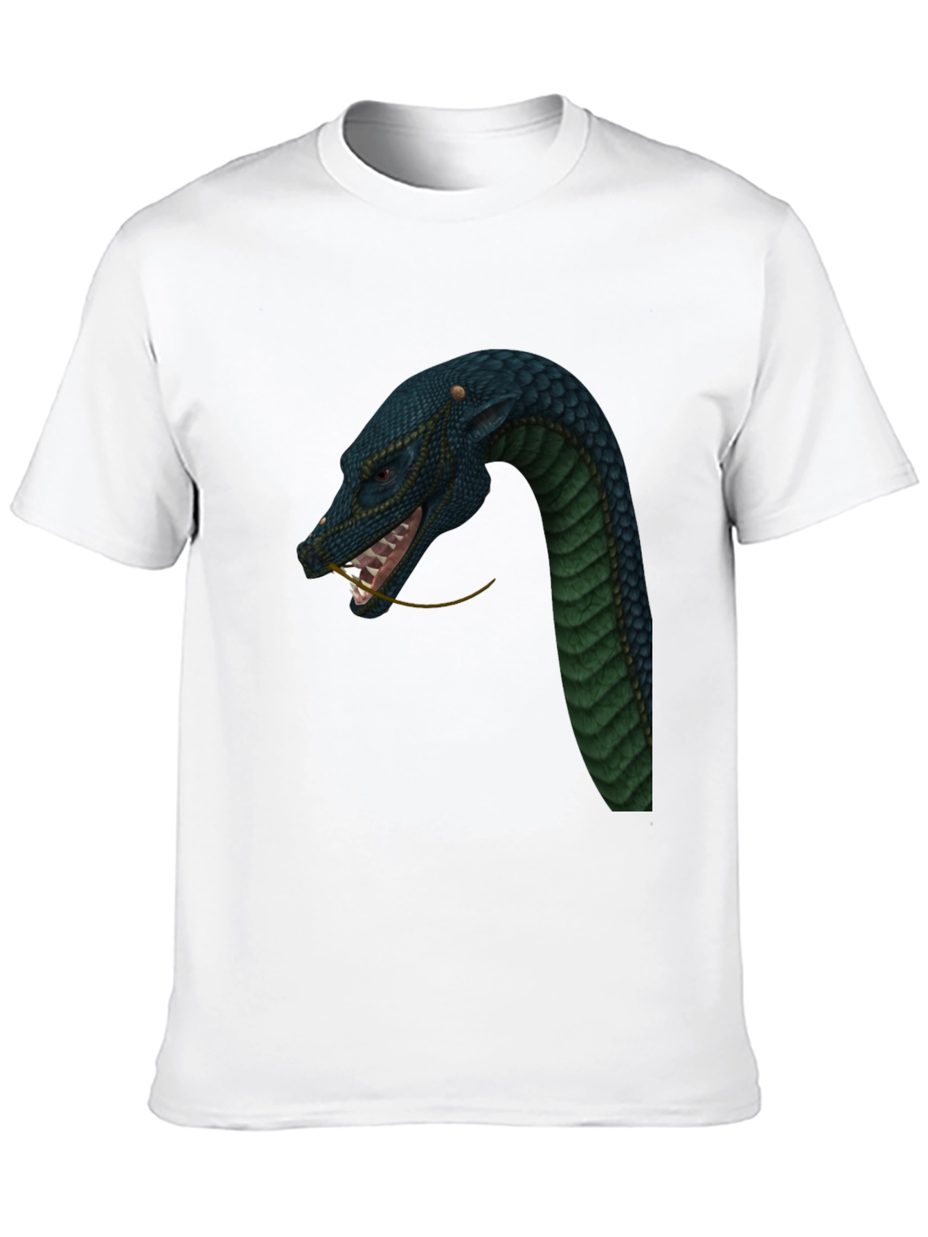 Dragon Snake T-Shirt - Black Graphic Tee