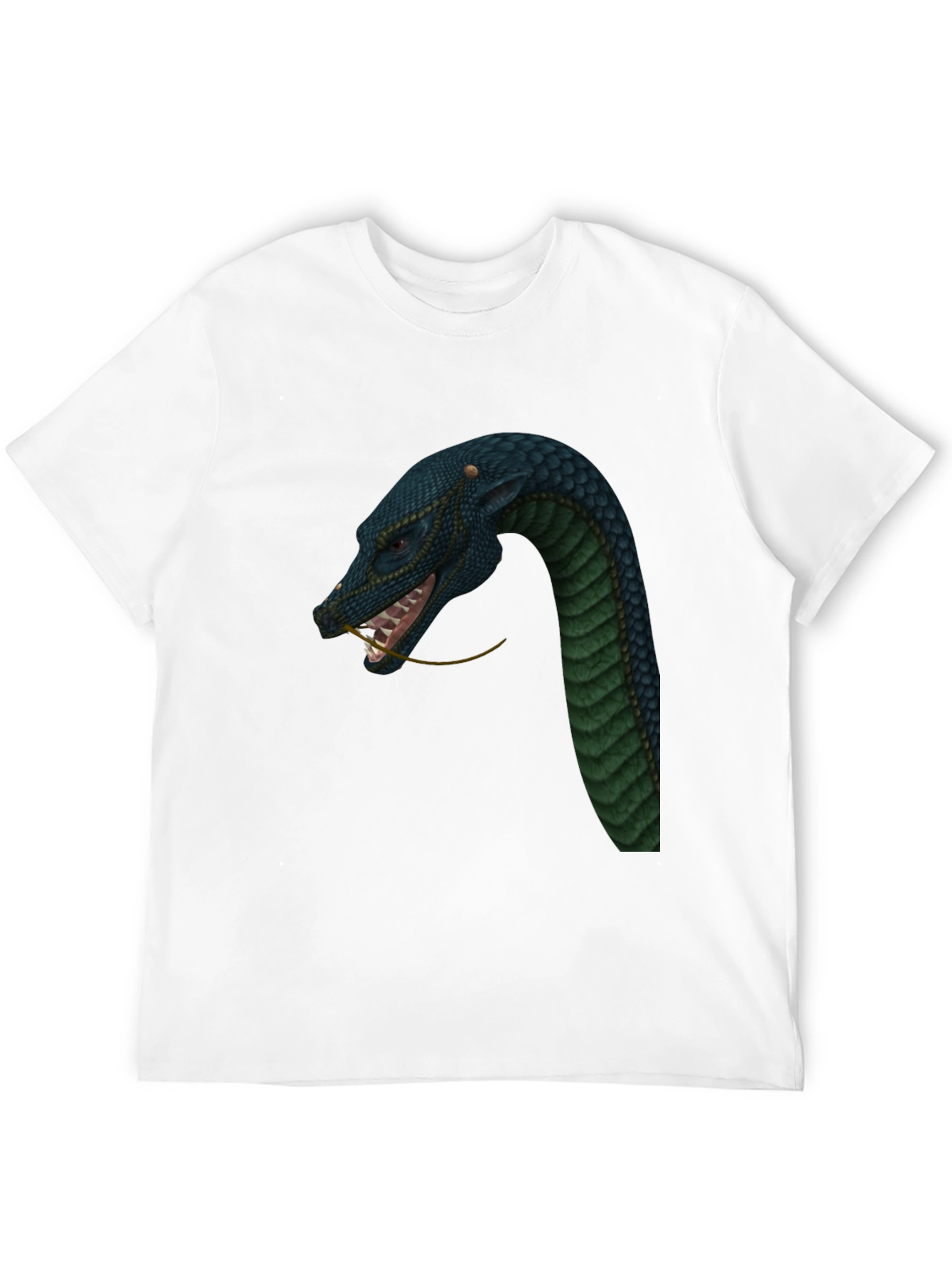 Dragon Snake T-Shirt - Black Graphic Tee
