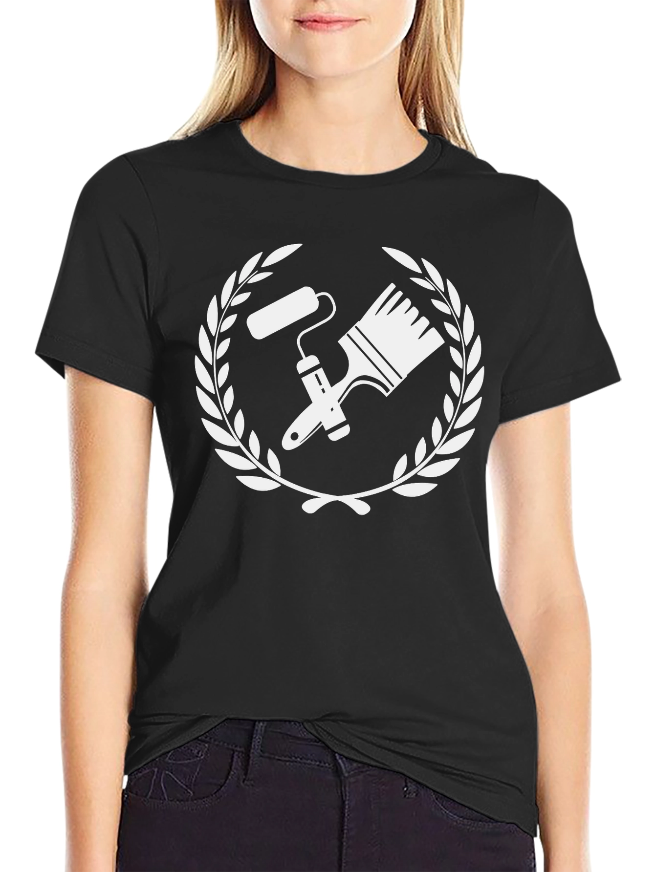 Painters Emblem Black T-Shirt