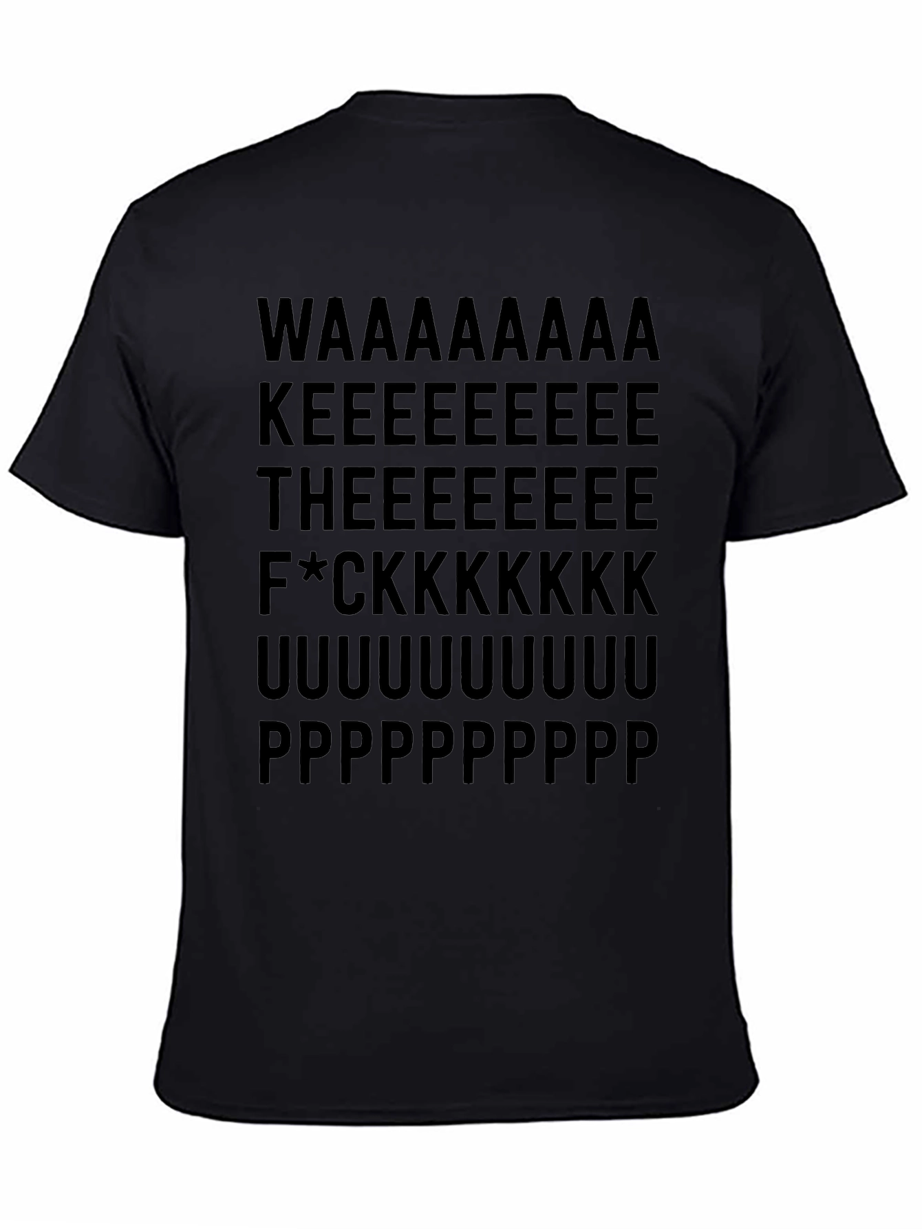 Wake The F*ck Up T-Shirt - Funny Novelty Tee