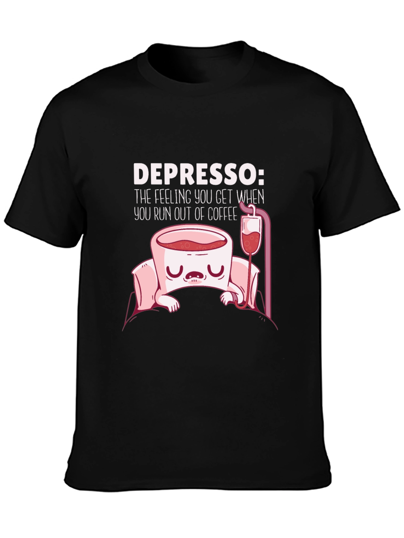 Depresso Funny Coffee T-Shirt
