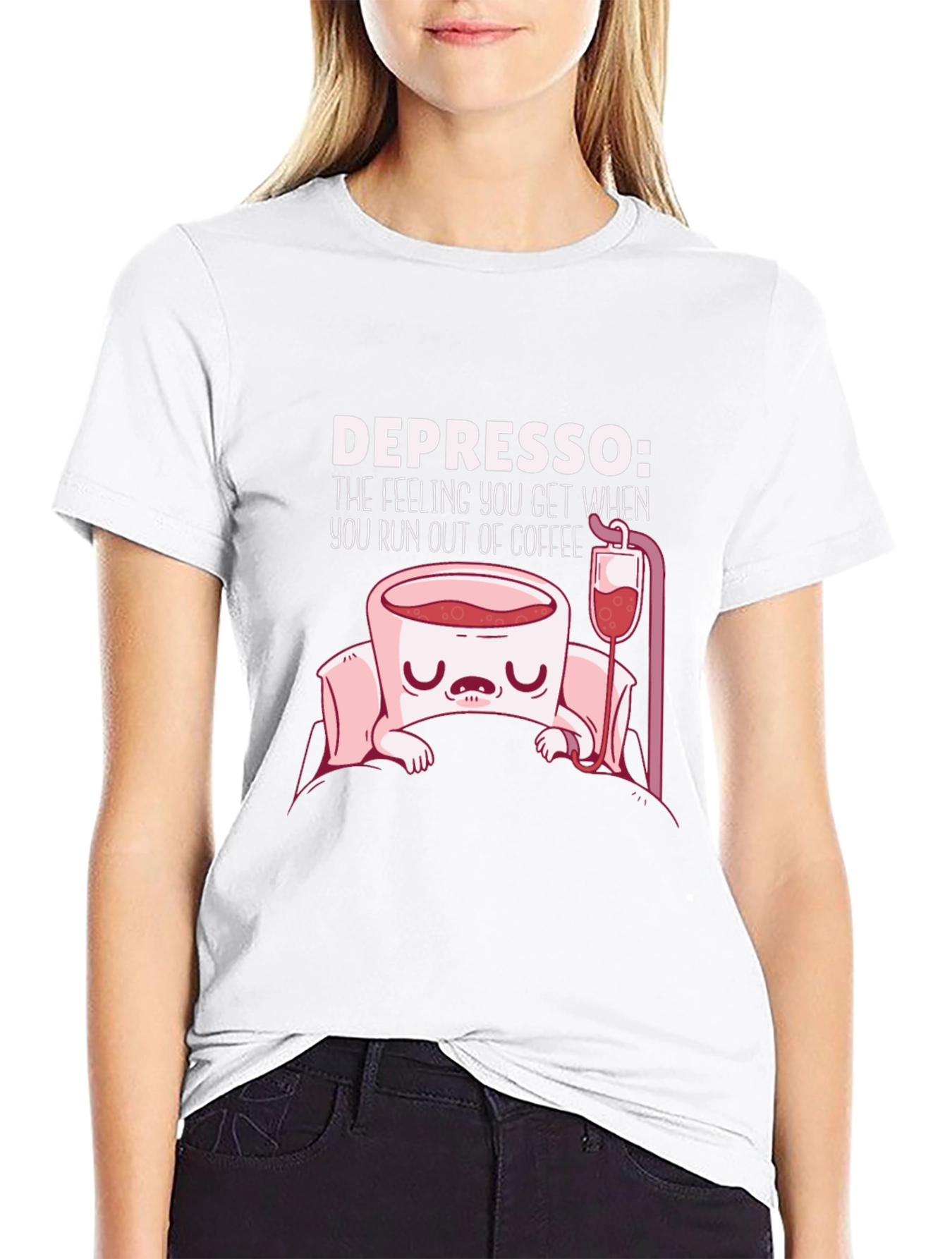 Depresso Funny Coffee T-Shirt