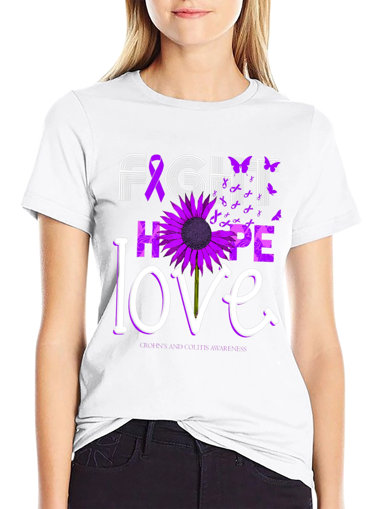 Fight Hope Love Awareness T-Shirt