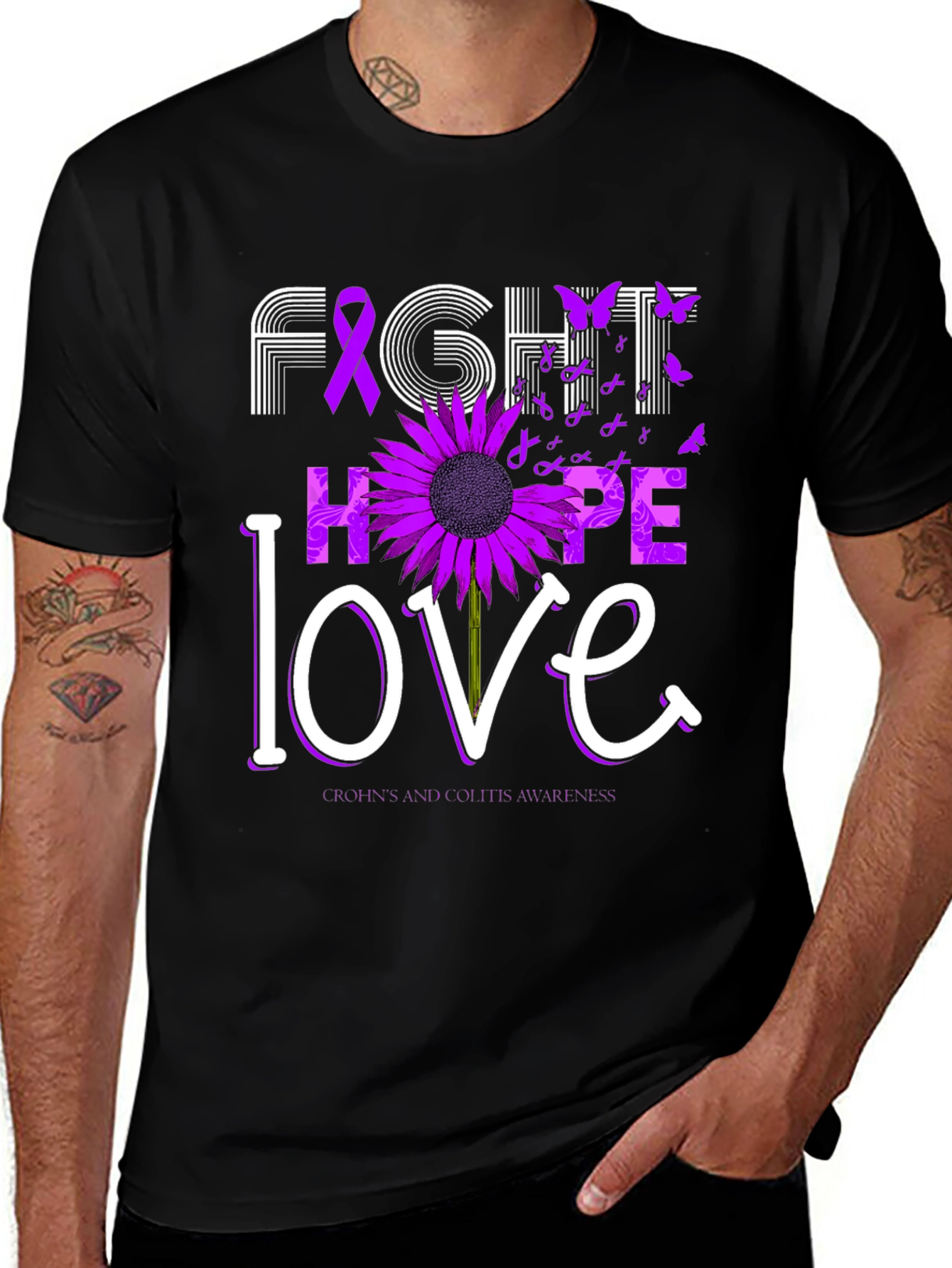 Fight Hope Love Awareness T-Shirt