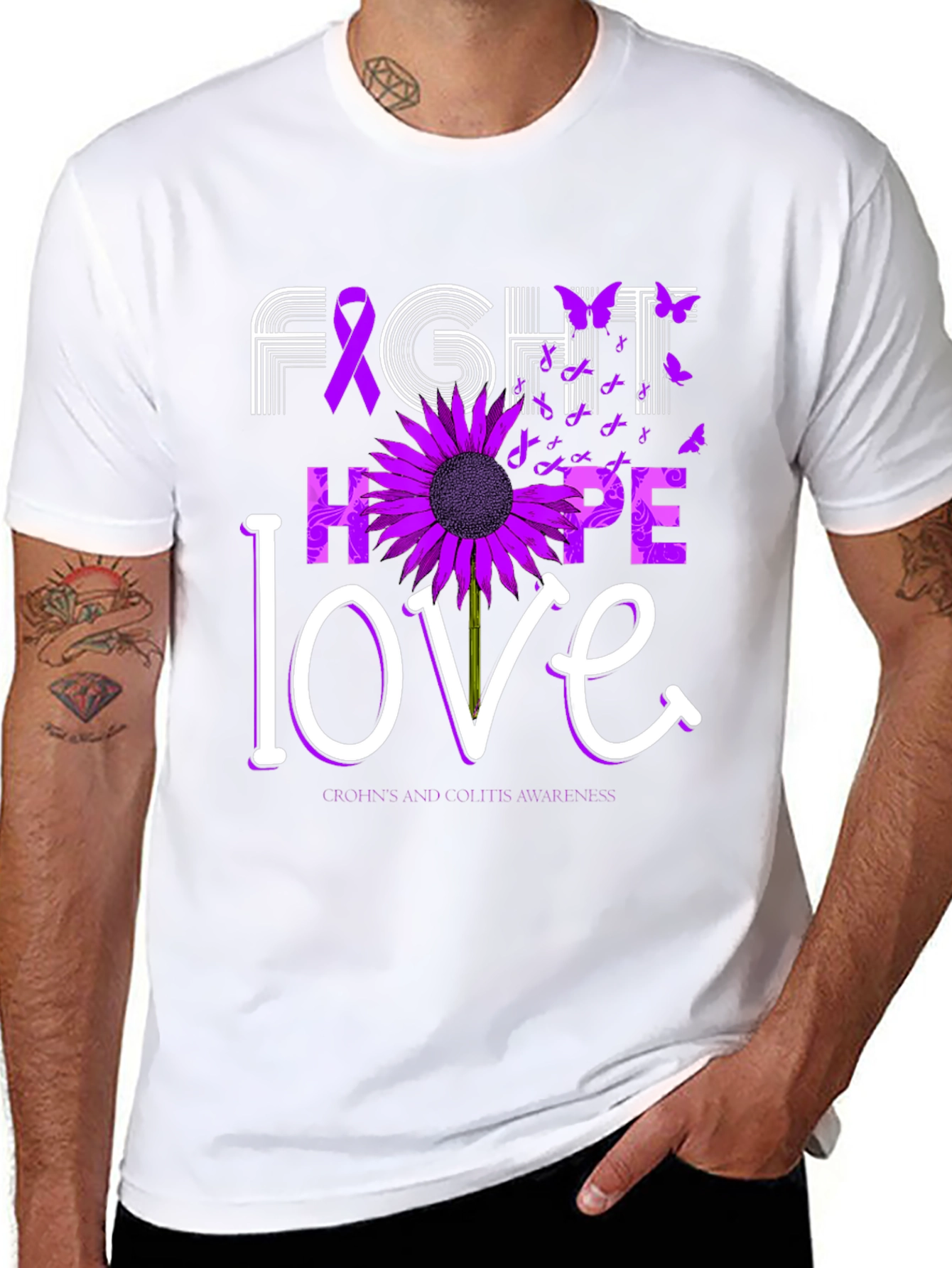 Fight Hope Love Awareness T-Shirt
