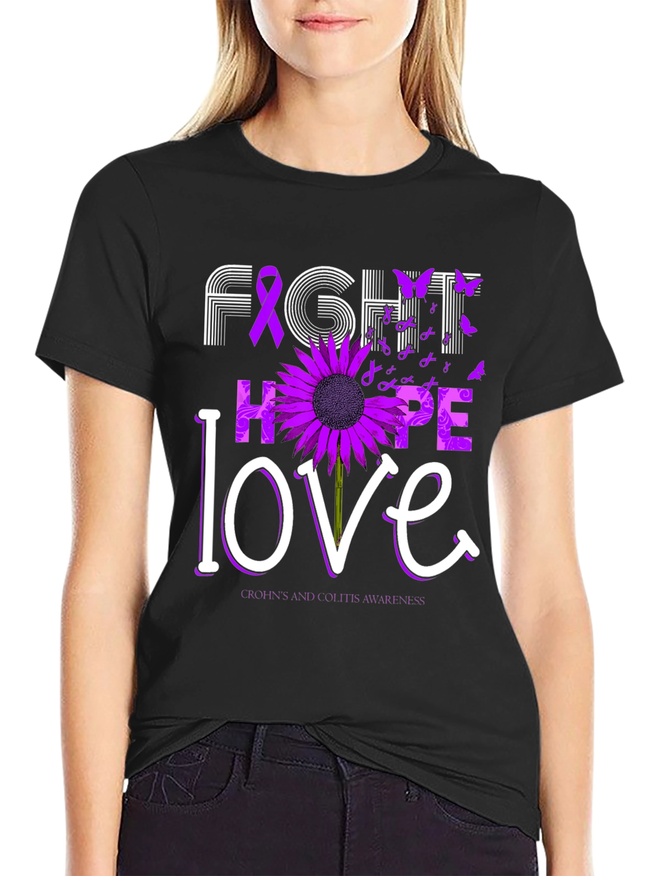 Fight Hope Love Awareness T-Shirt