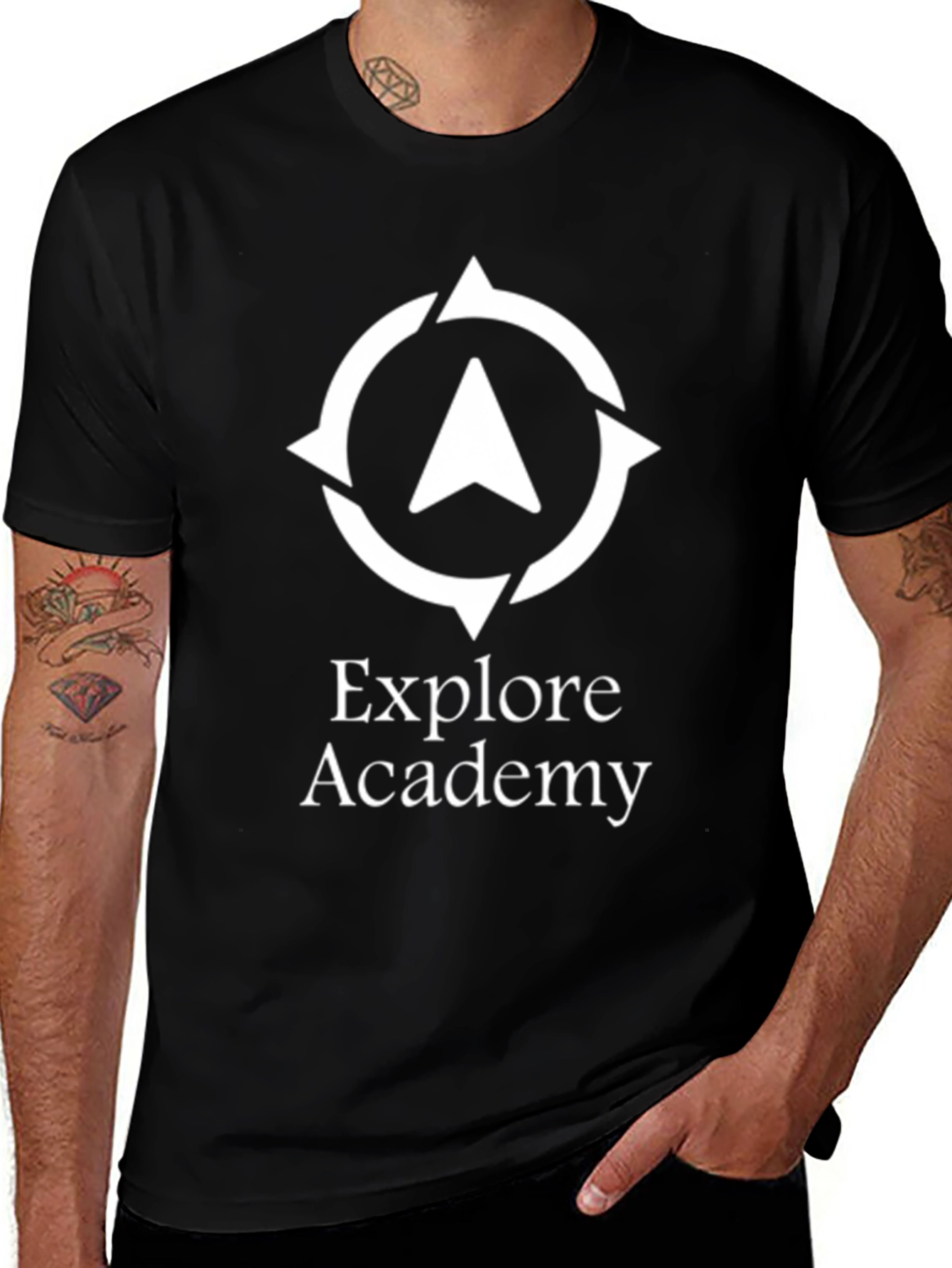 Explore Academy Black T-Shirt