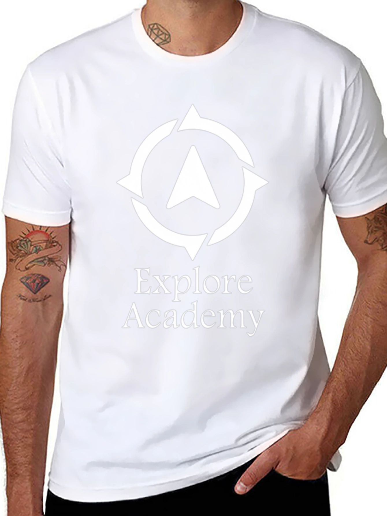 Explore Academy Black T-Shirt