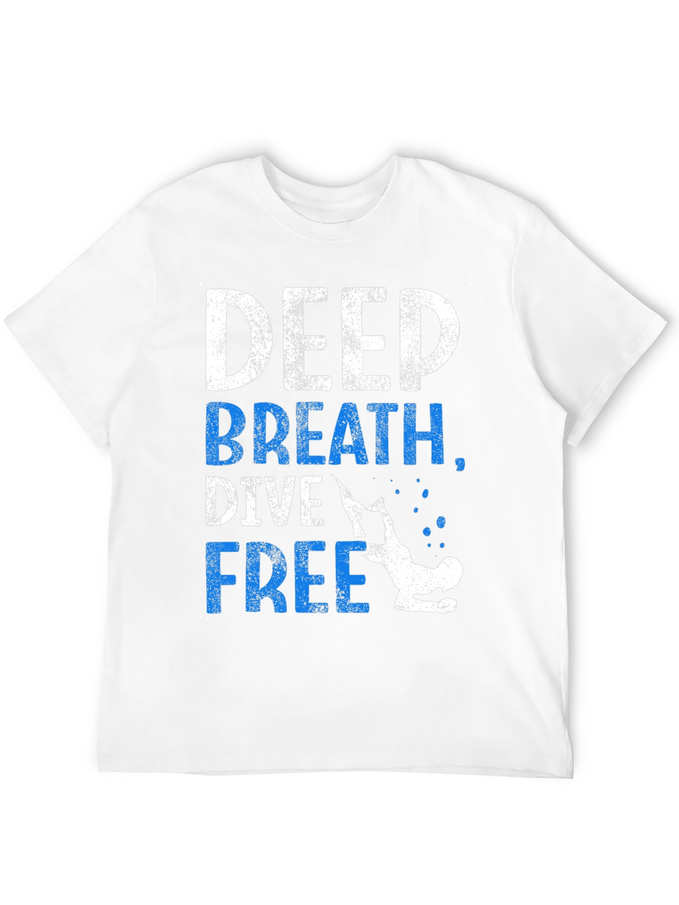 Deep Breath Dive Free T-Shirt