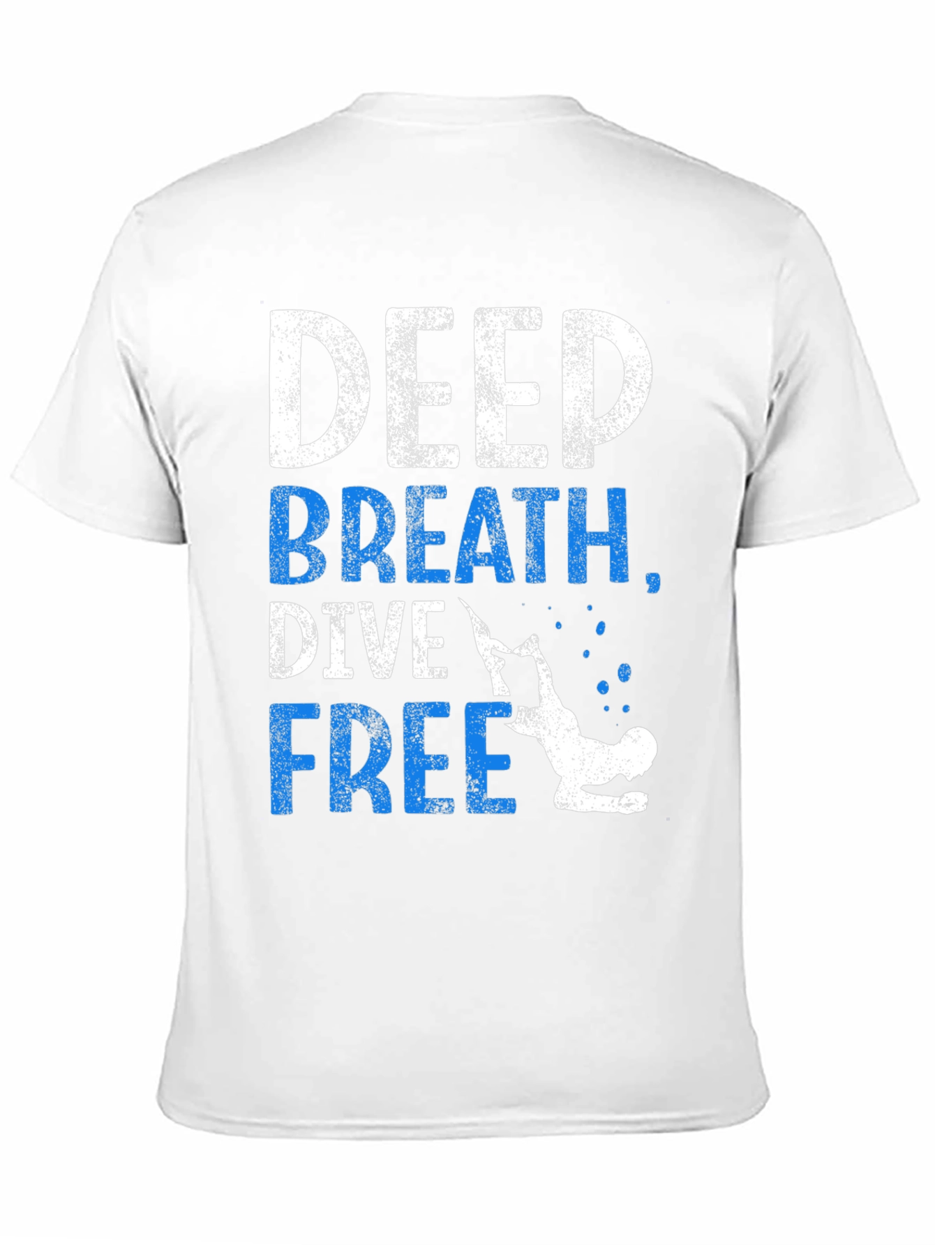 Deep Breath Dive Free T-Shirt