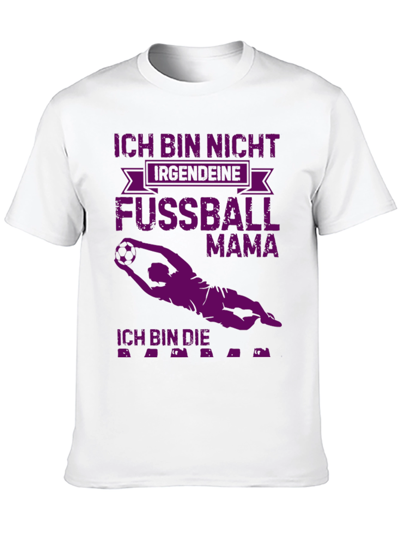 Soccer Mom Goalie Graphic Tee - Funny German T-Shirt