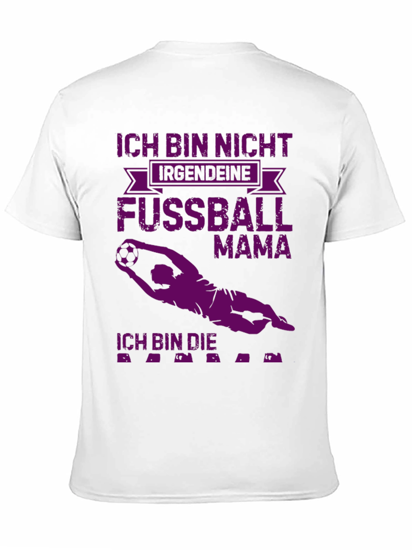 Soccer Mom Goalie Graphic Tee - Funny German T-Shirt