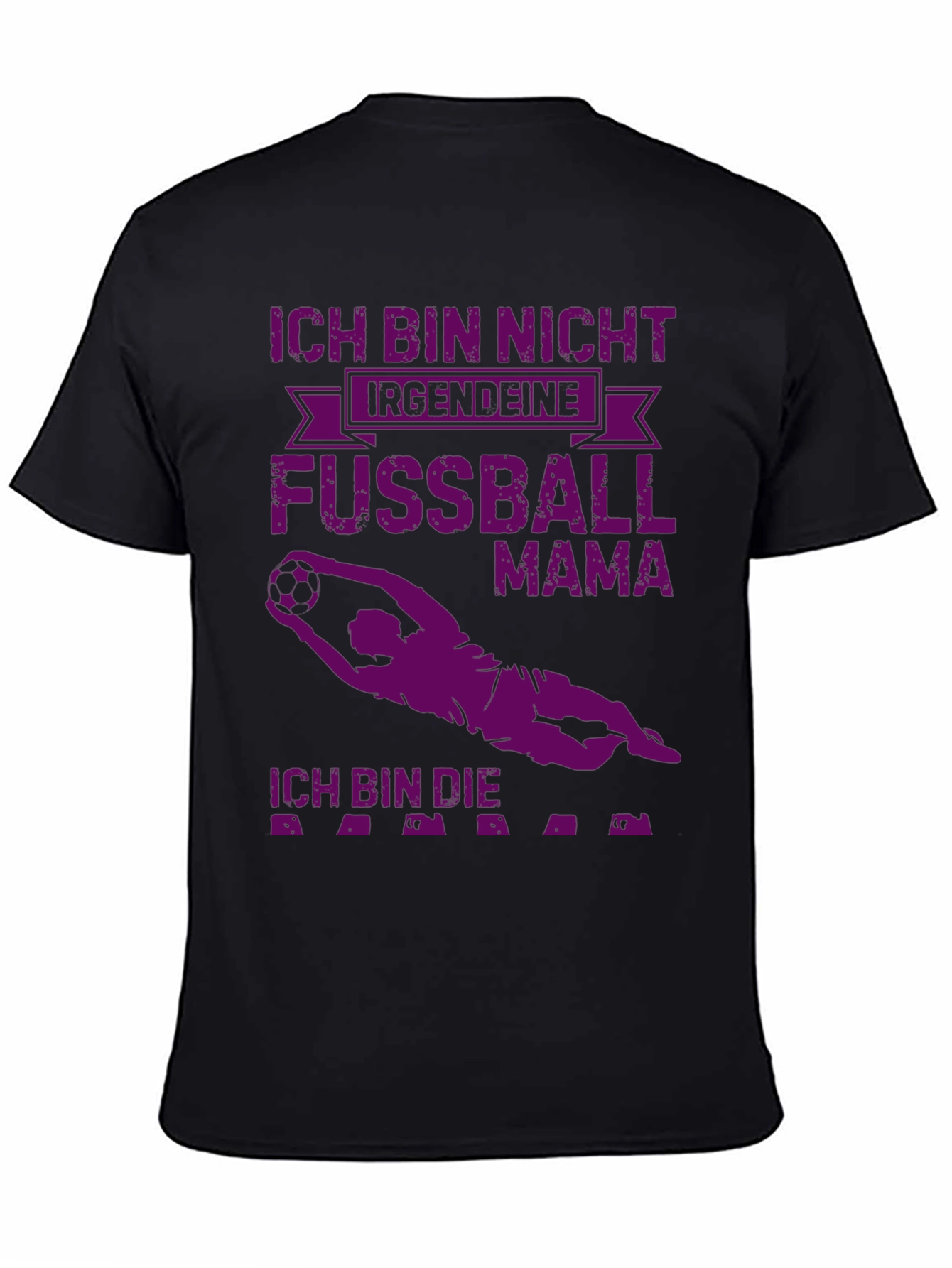 Soccer Mom Goalie Graphic Tee - Funny German T-Shirt