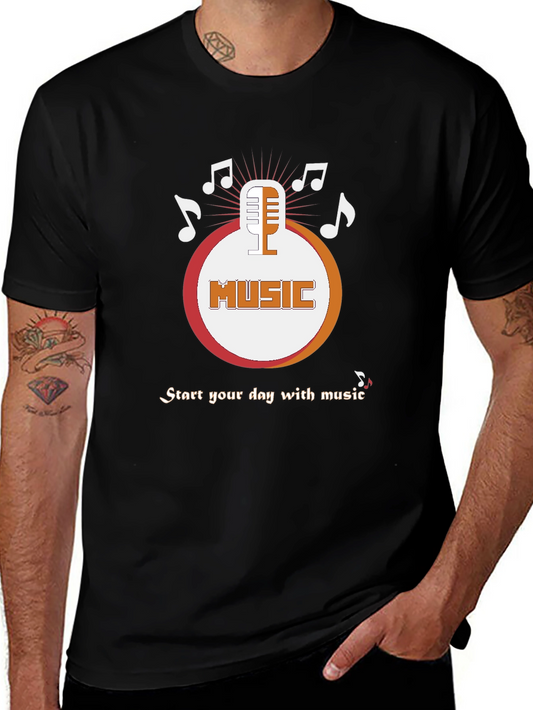 Music Lover T-Shirt: Start Your Day with a Song!