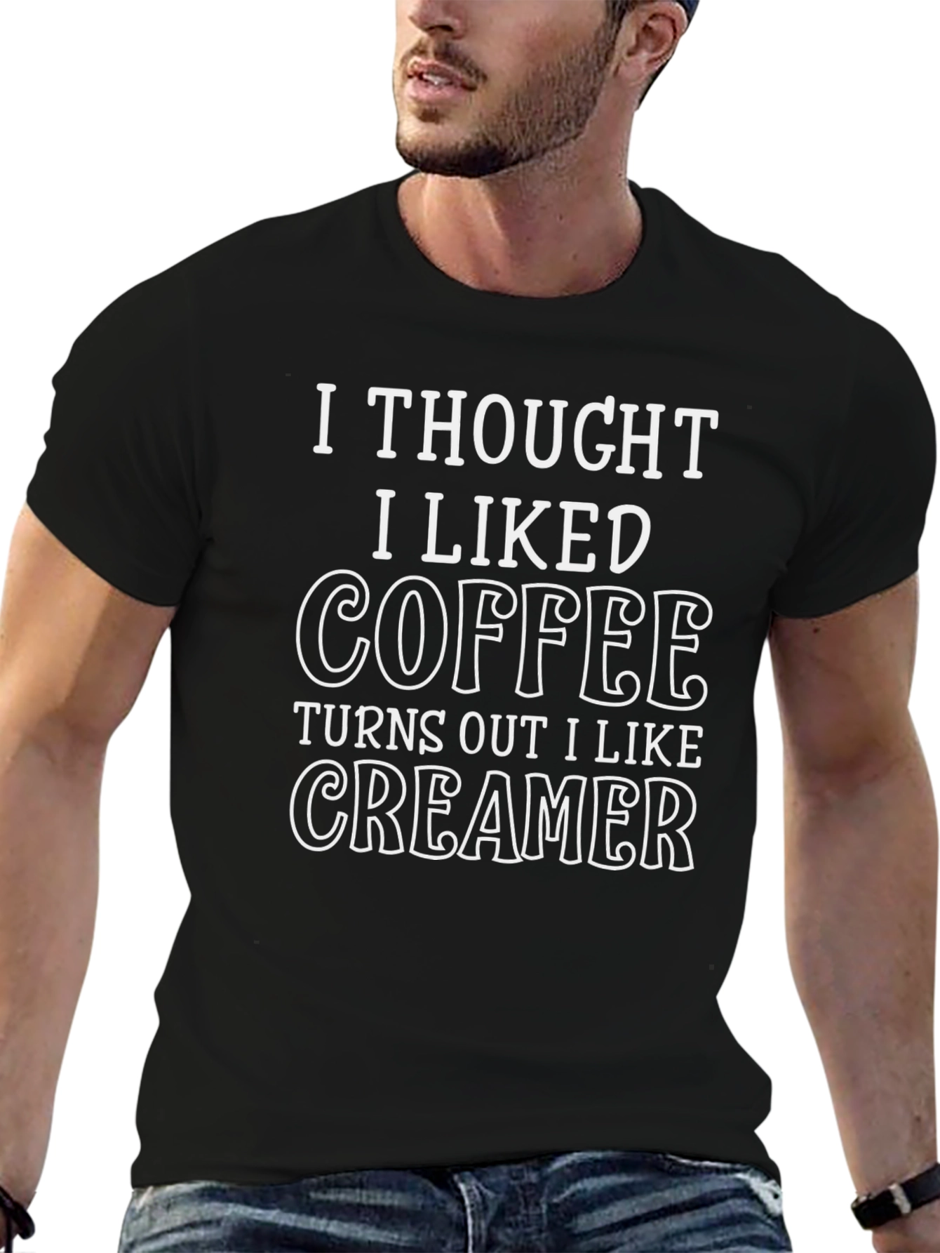 Coffee Creamer T-Shirt Funny Drink Lover Tee