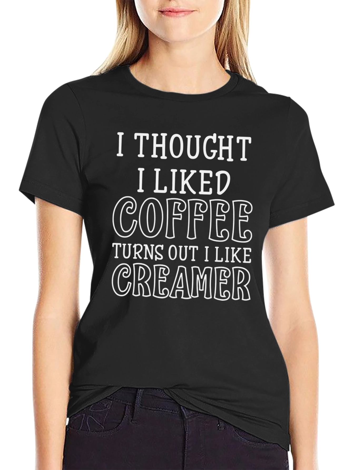 Coffee Creamer T-Shirt Funny Drink Lover Tee