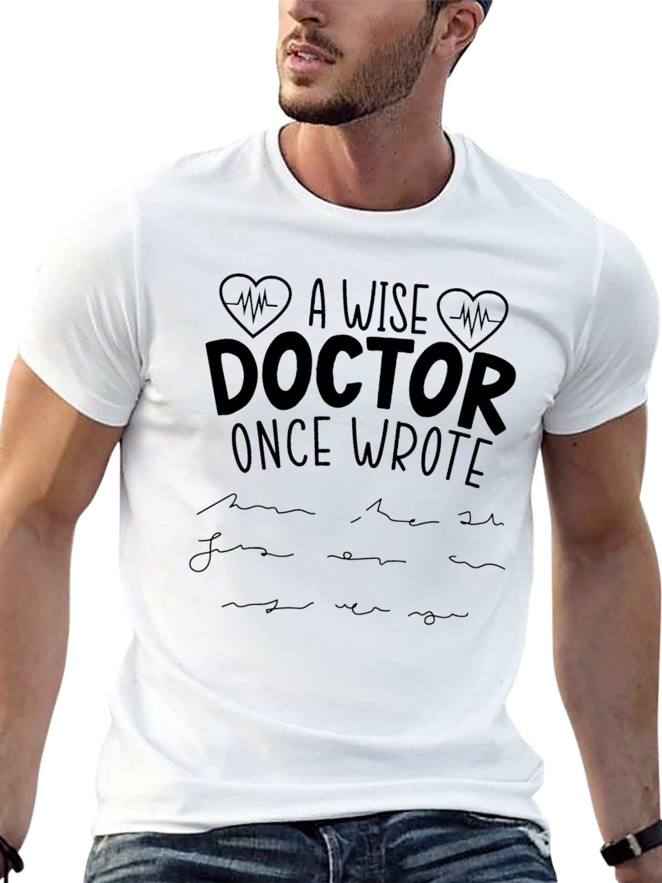 A Wise Doctor T-Shirt Novelty Tee