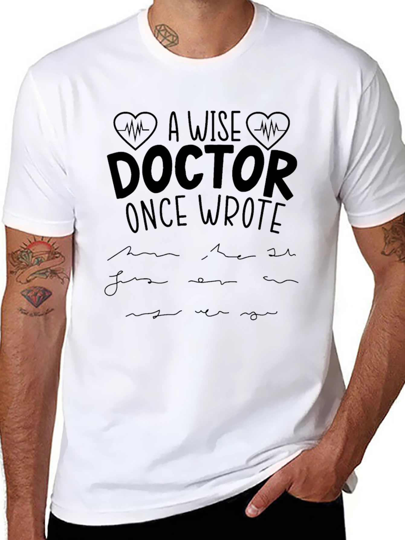 A Wise Doctor T-Shirt Novelty Tee