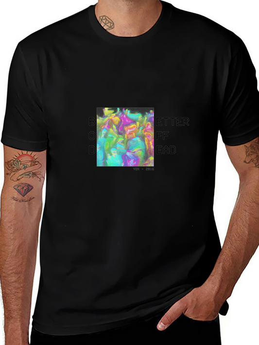 Better Off Dead Graphic Black Tee