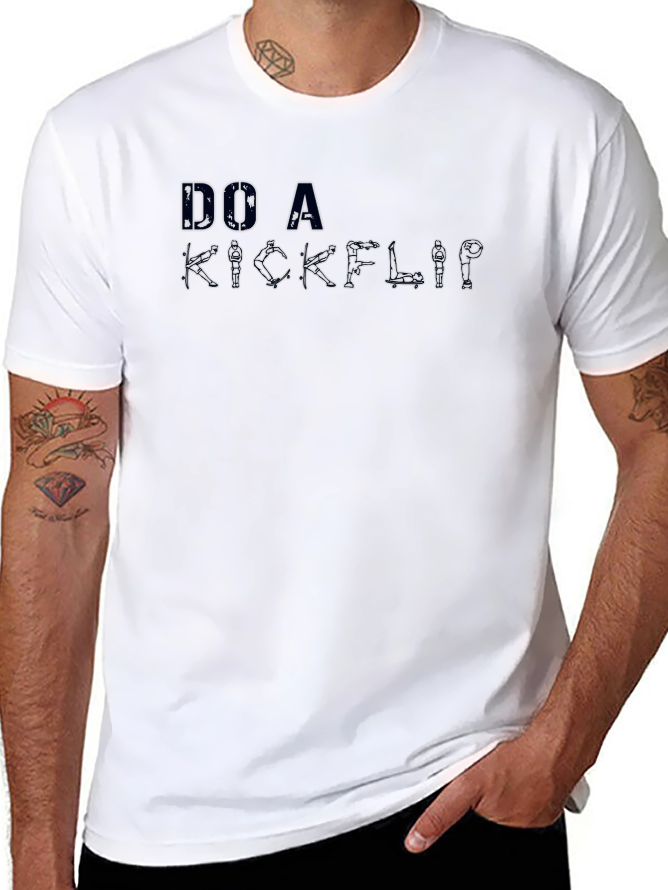 Do a Kickflip T-Shirt - Skateboarding Graphic Tee