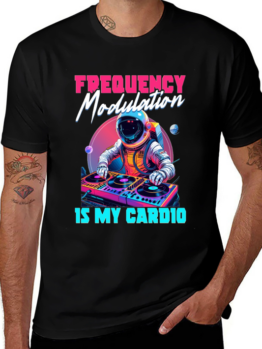 Frequency Modulation DJ Astronaut T-Shirt