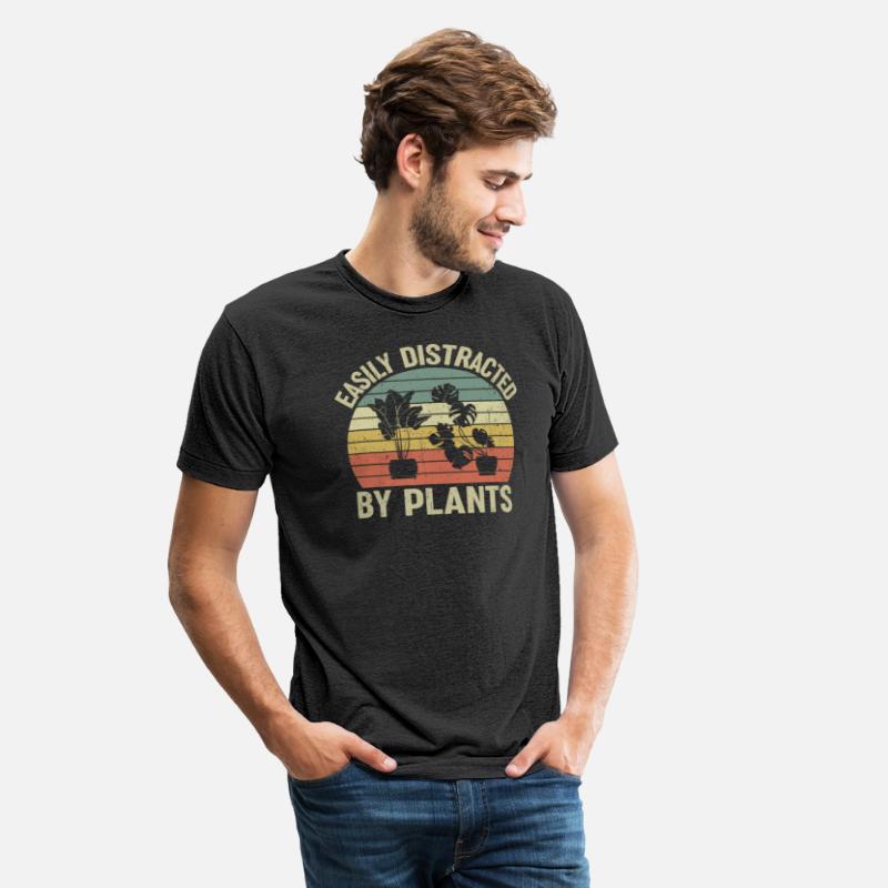 Easily Distracted By Plants Lover Funny