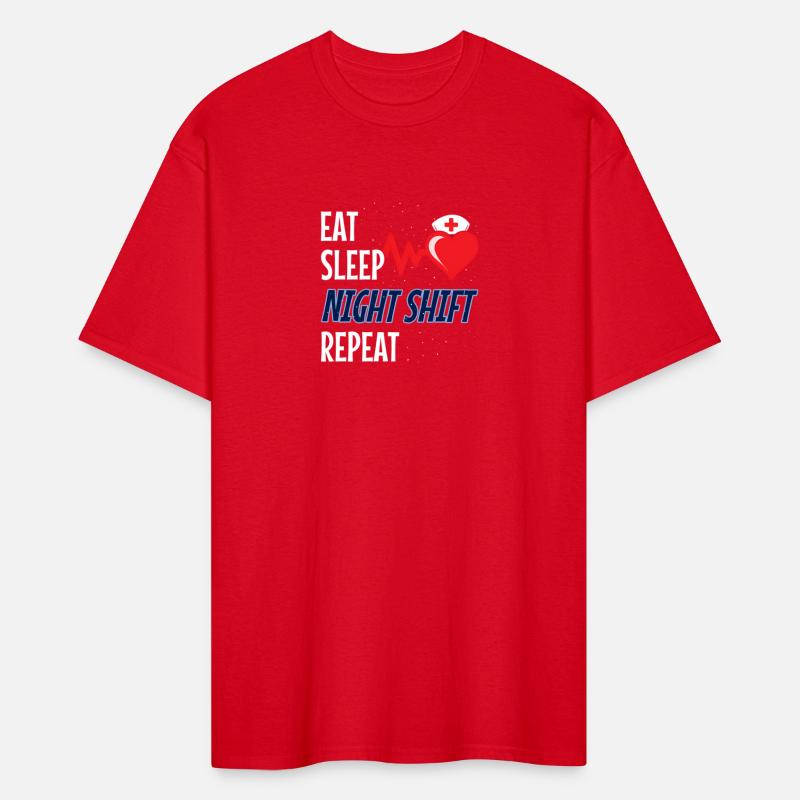 Eat Sleep Night Shift Repeat - Night Shift Nurse
