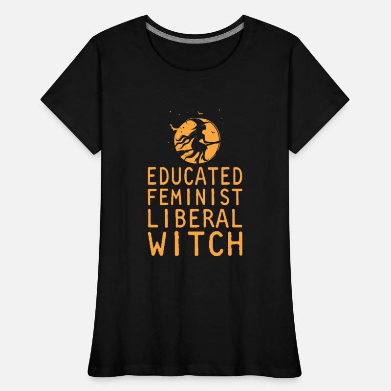 Educated Feminist Liberal Witch Halloween