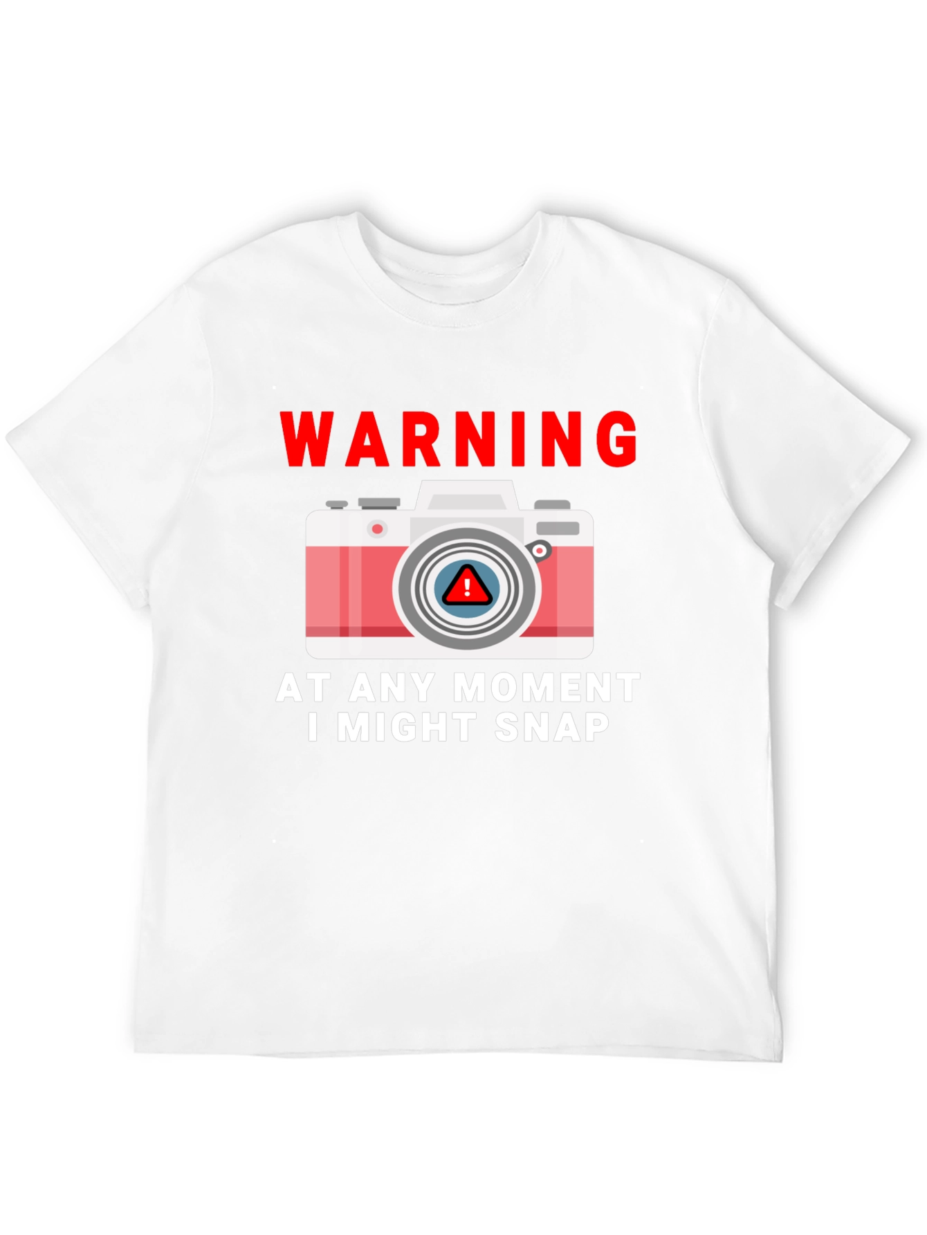 Warning Snap T-Shirt