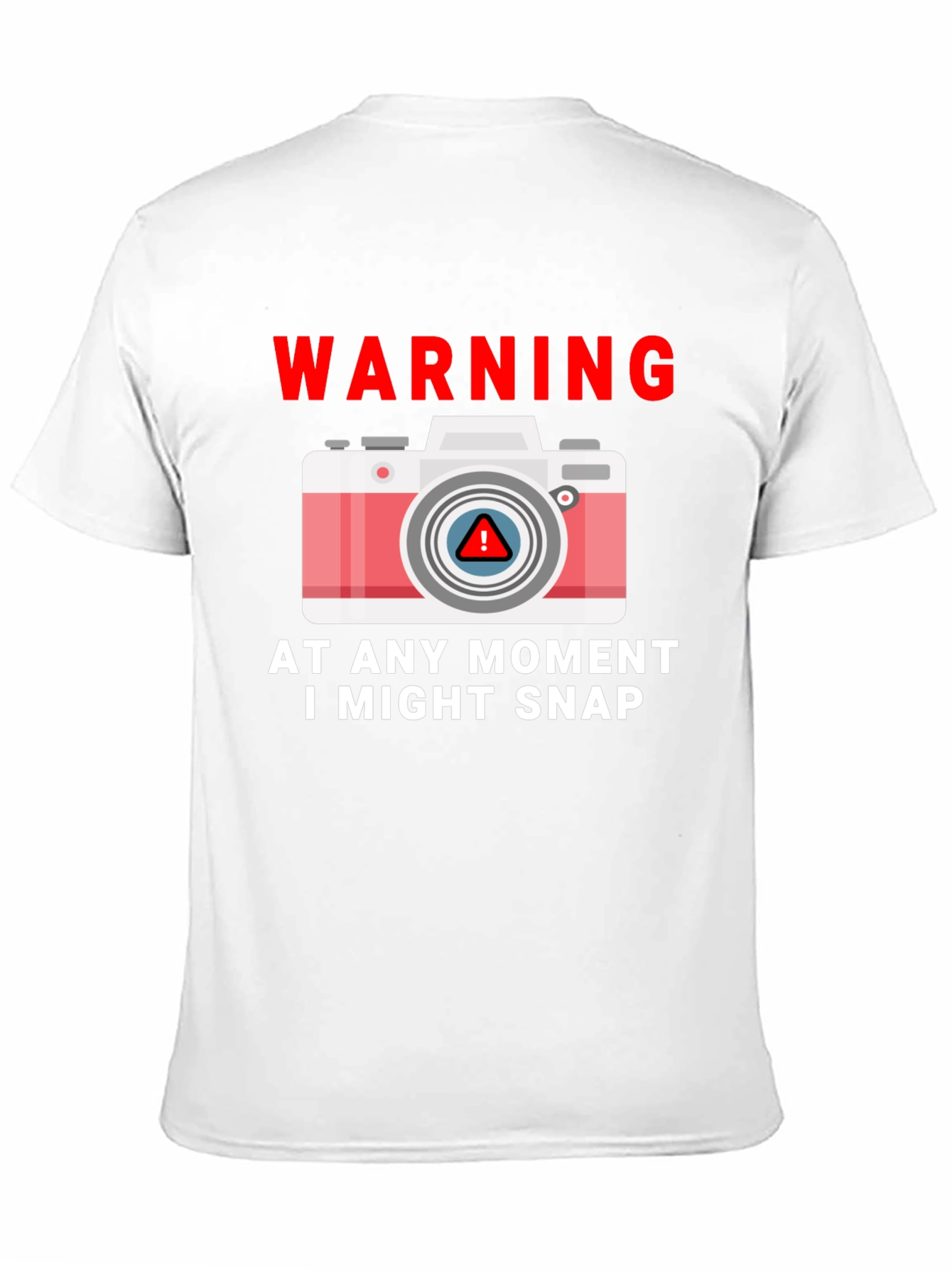 Warning Snap T-Shirt
