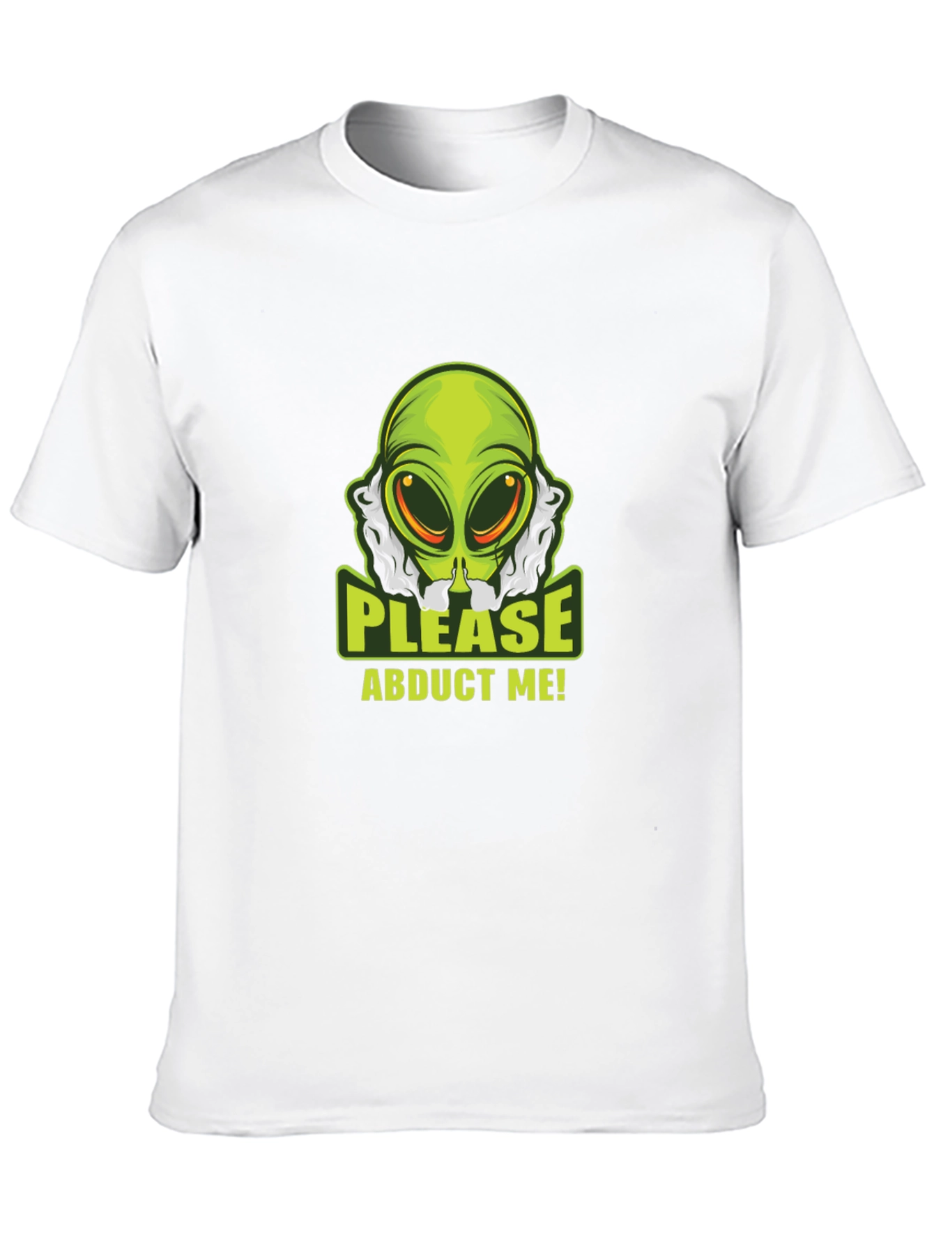Alien Abduction T-Shirt - Please Abduct Me Tee
