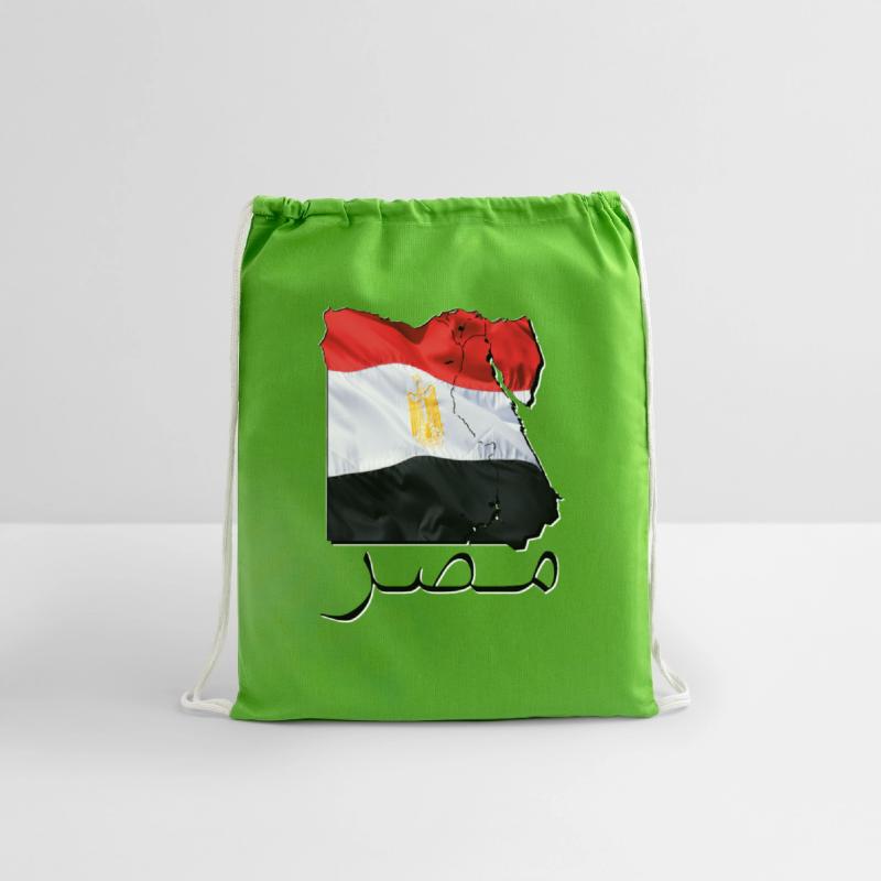 Egypt Flag in Egypt Map EG