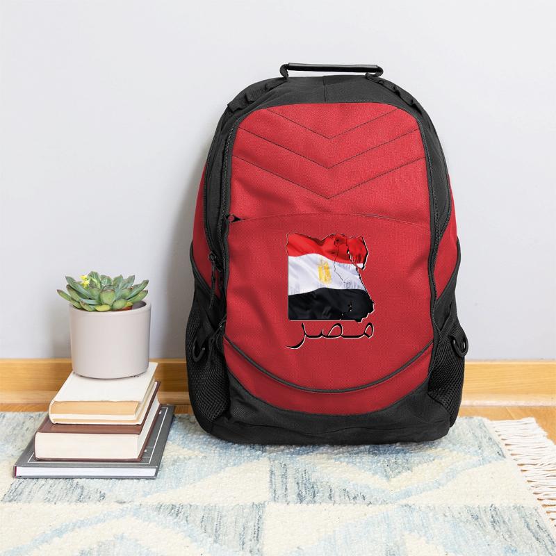 Egypt Flag in Egypt Map EG