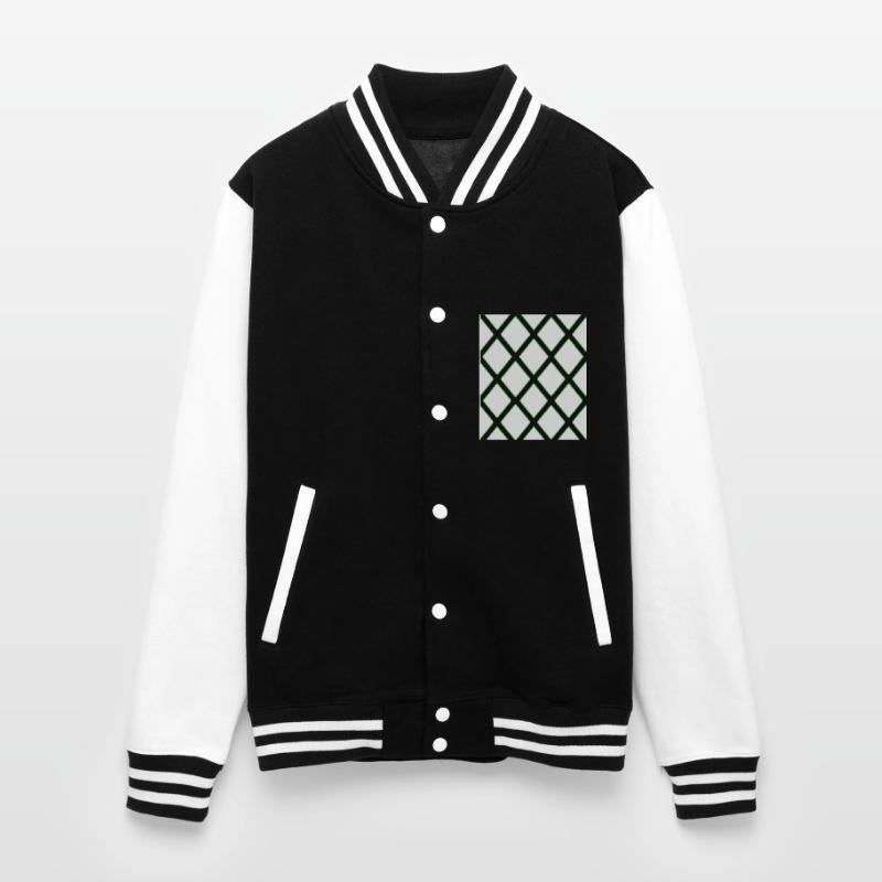 Elegant white and green striped lines