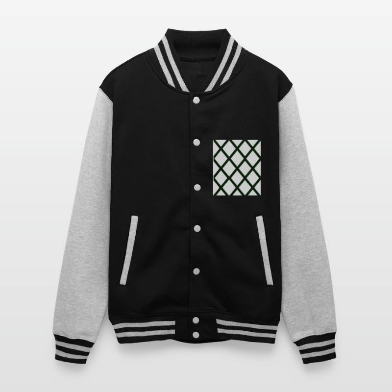 Elegant white and green striped lines