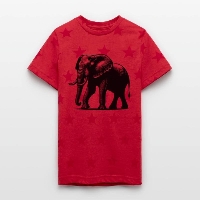 Elephant Portrait - Safari Trunked Animal