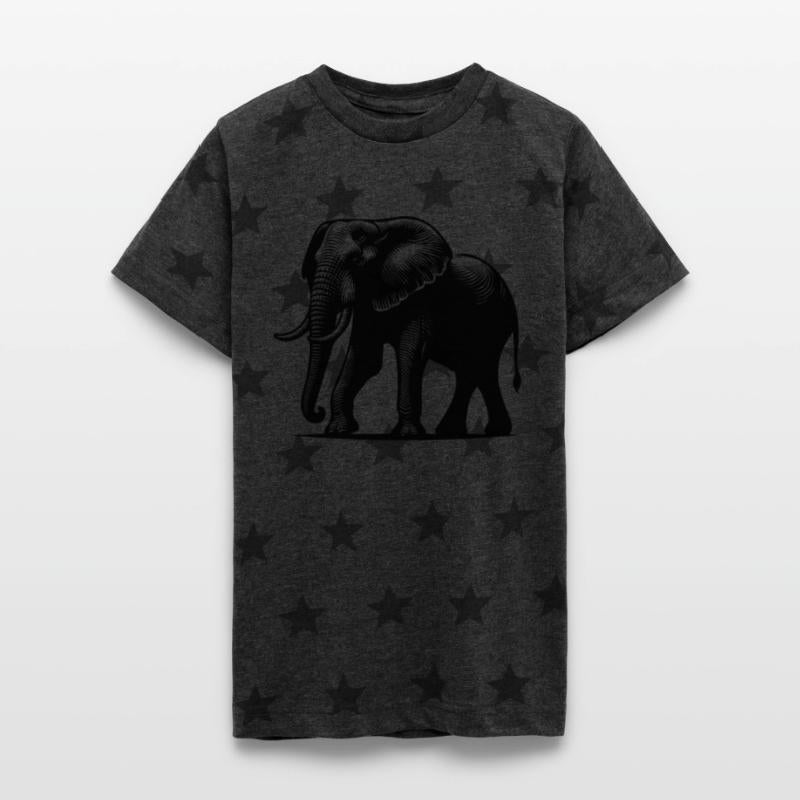 Elephant Portrait - Safari Trunked Animal