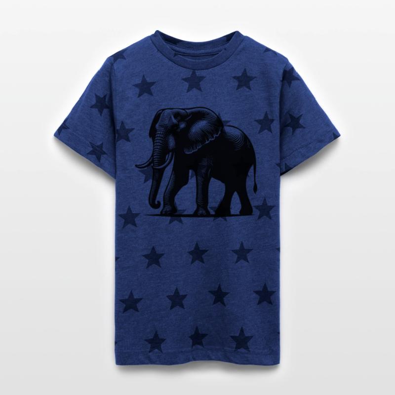 Elephant Portrait - Safari Trunked Animal