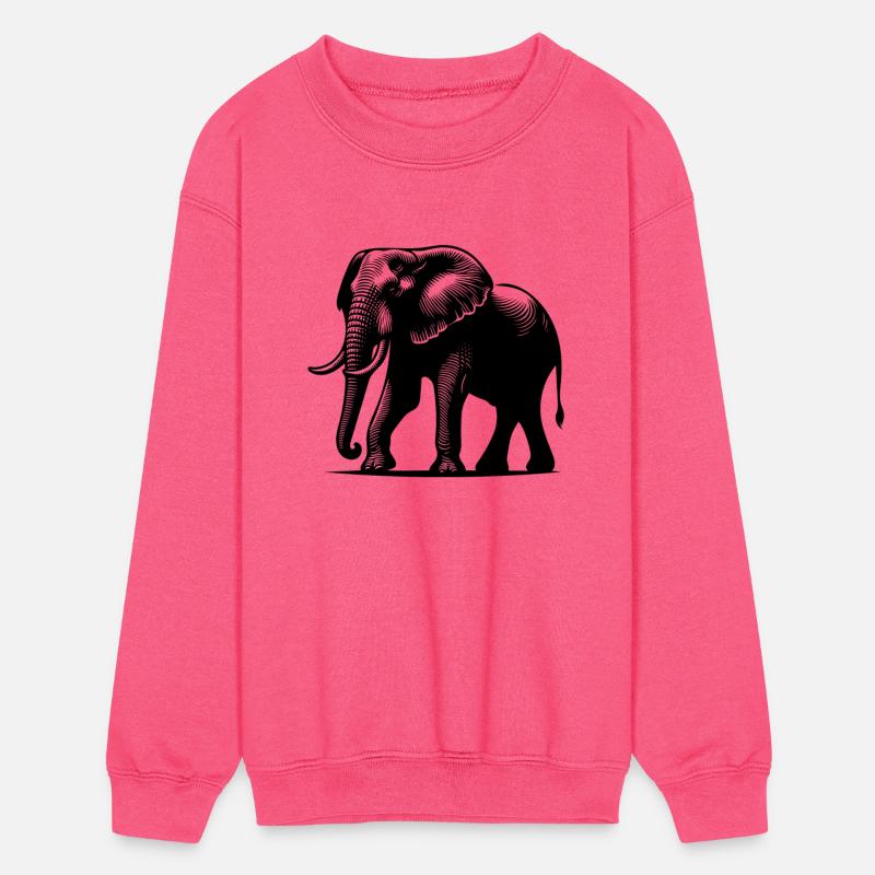 Elephant Portrait - Safari Trunked Animal