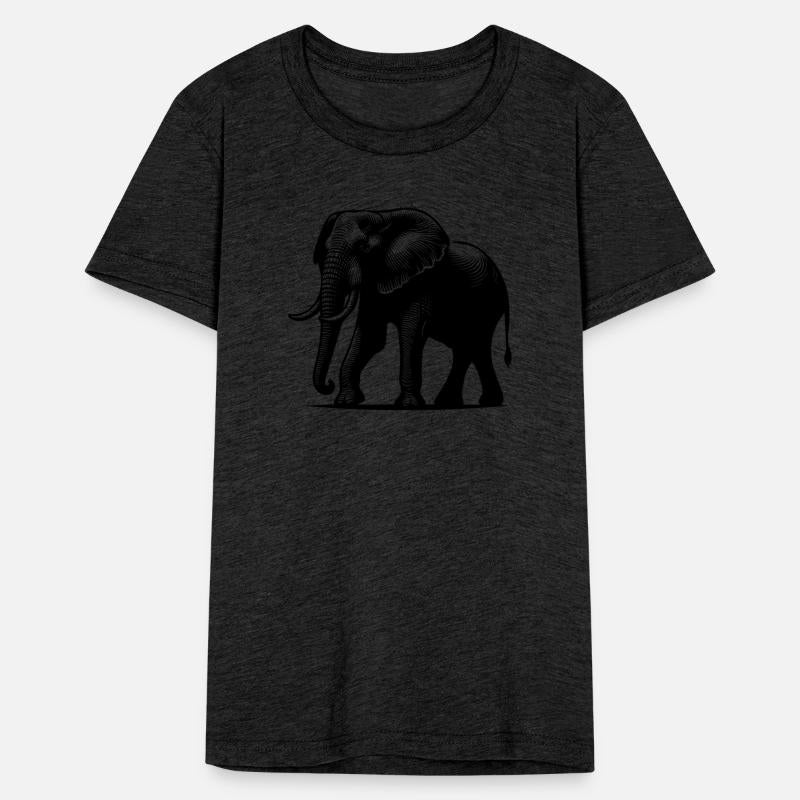 Elephant Portrait - Safari Trunked Animal