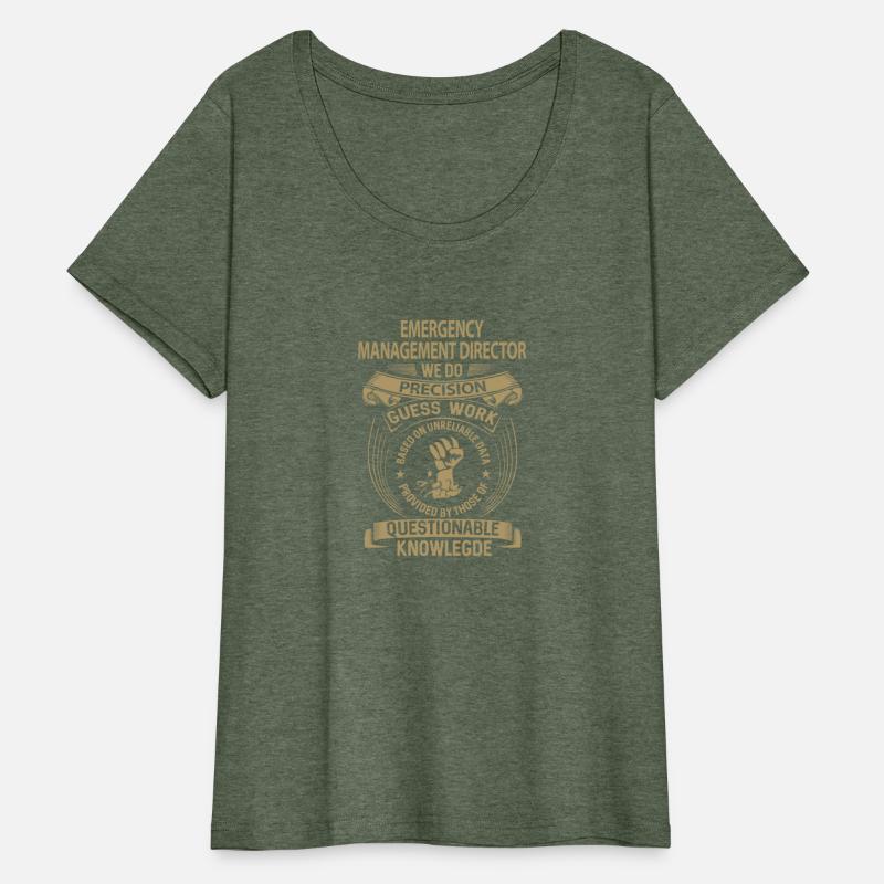 Emergency Management Director T Shirt - We Do Prec