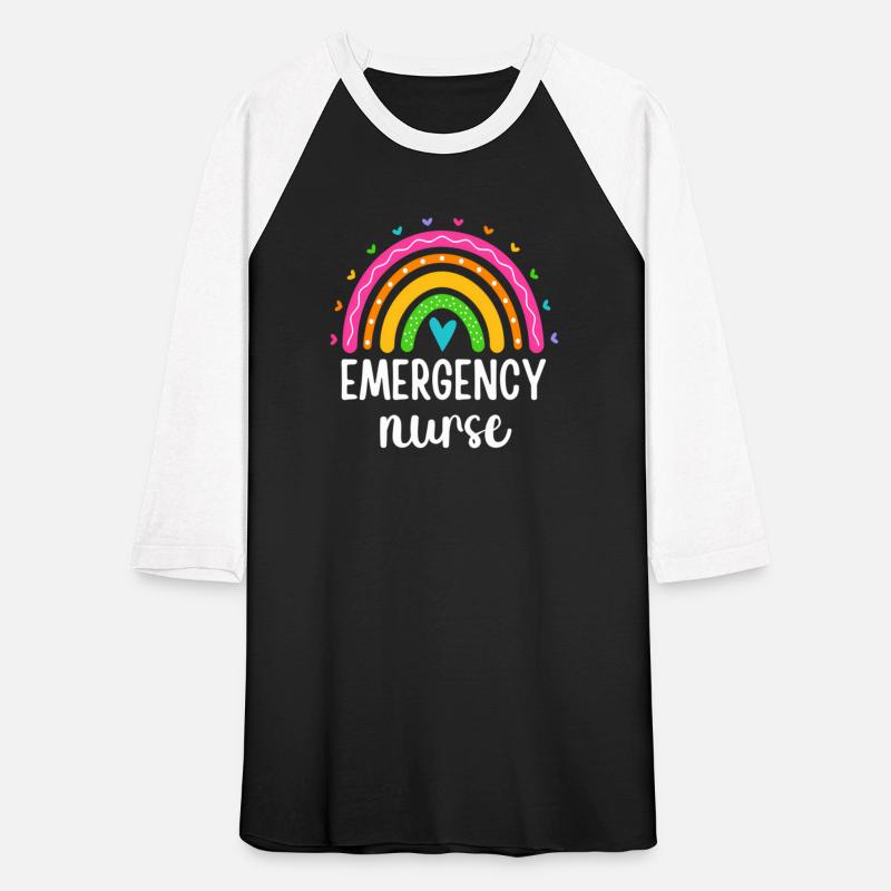 Emergency Nurse Rainbow Rn Er Nurse Nursing School